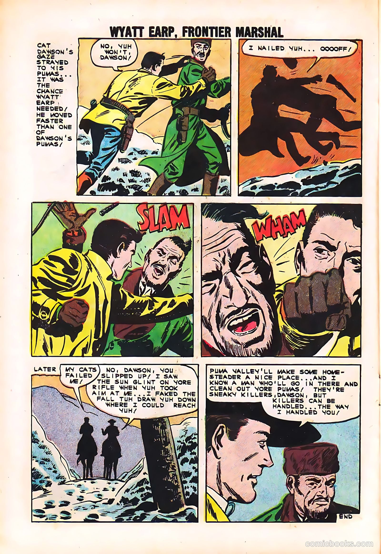 Wyatt Earp, Frontier Marshal #35 — page 10 of 36