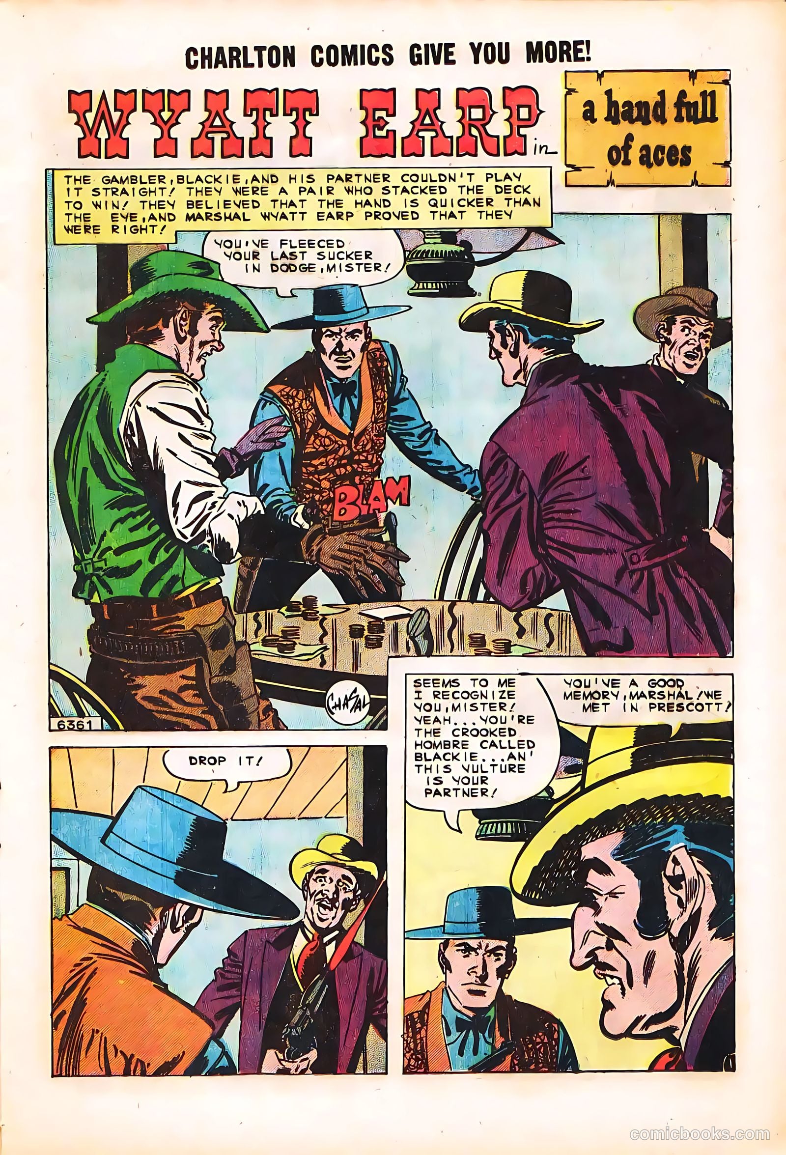 Wyatt Earp, Frontier Marshal #35 — page 13 of 36