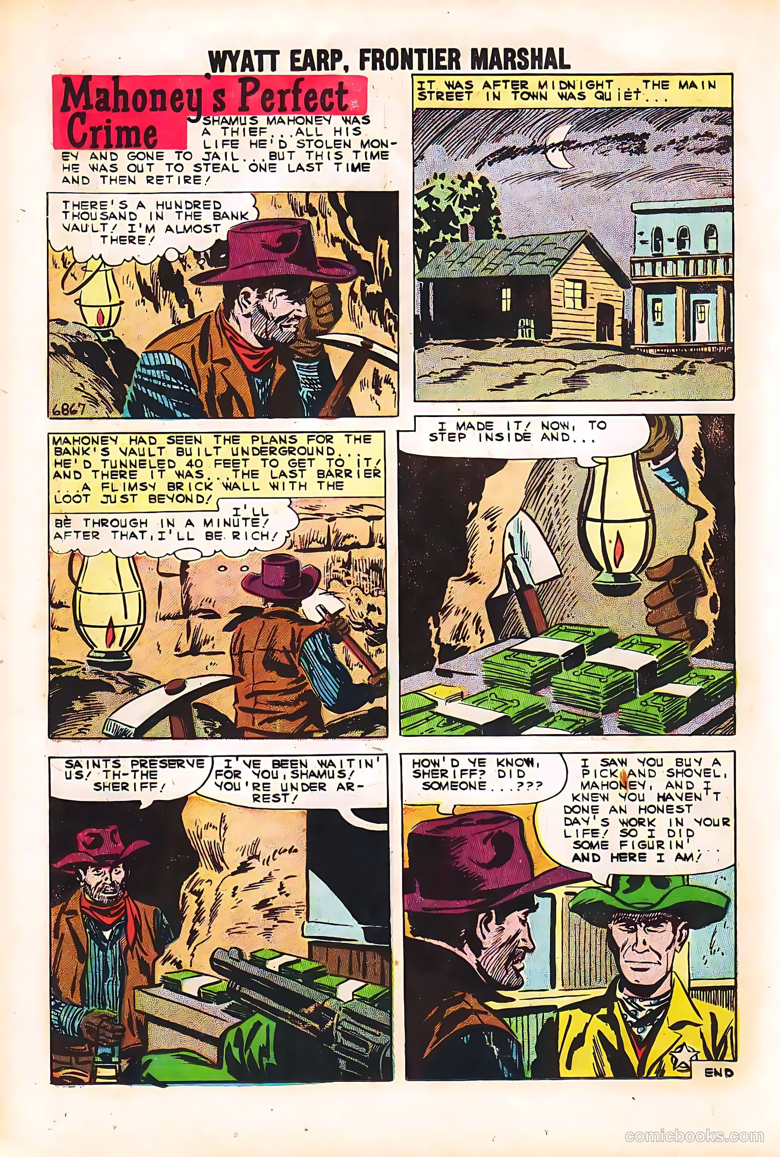 Wyatt Earp, Frontier Marshal #35 — page 18 of 36