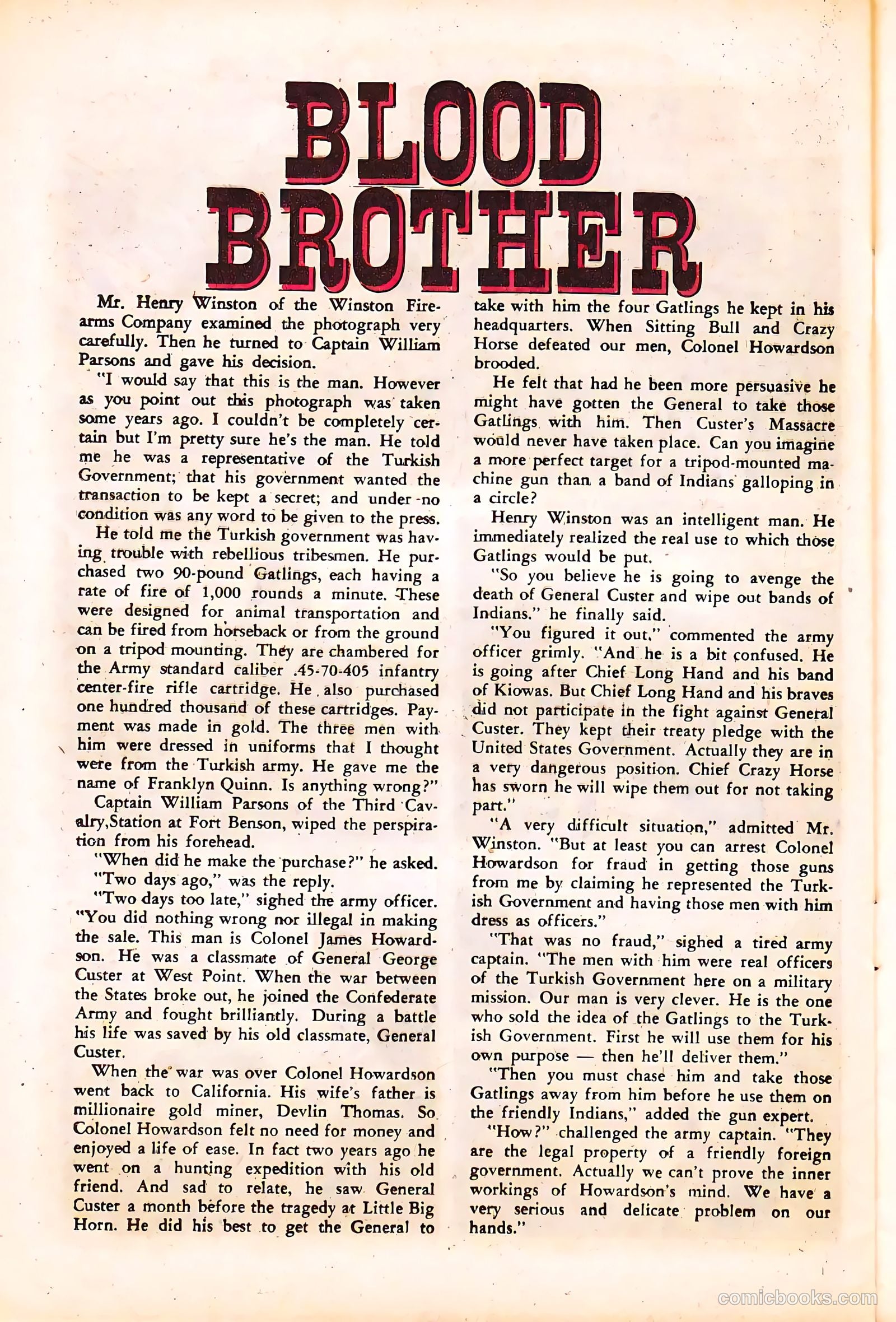 Wyatt Earp, Frontier Marshal #35 — page 24 of 36