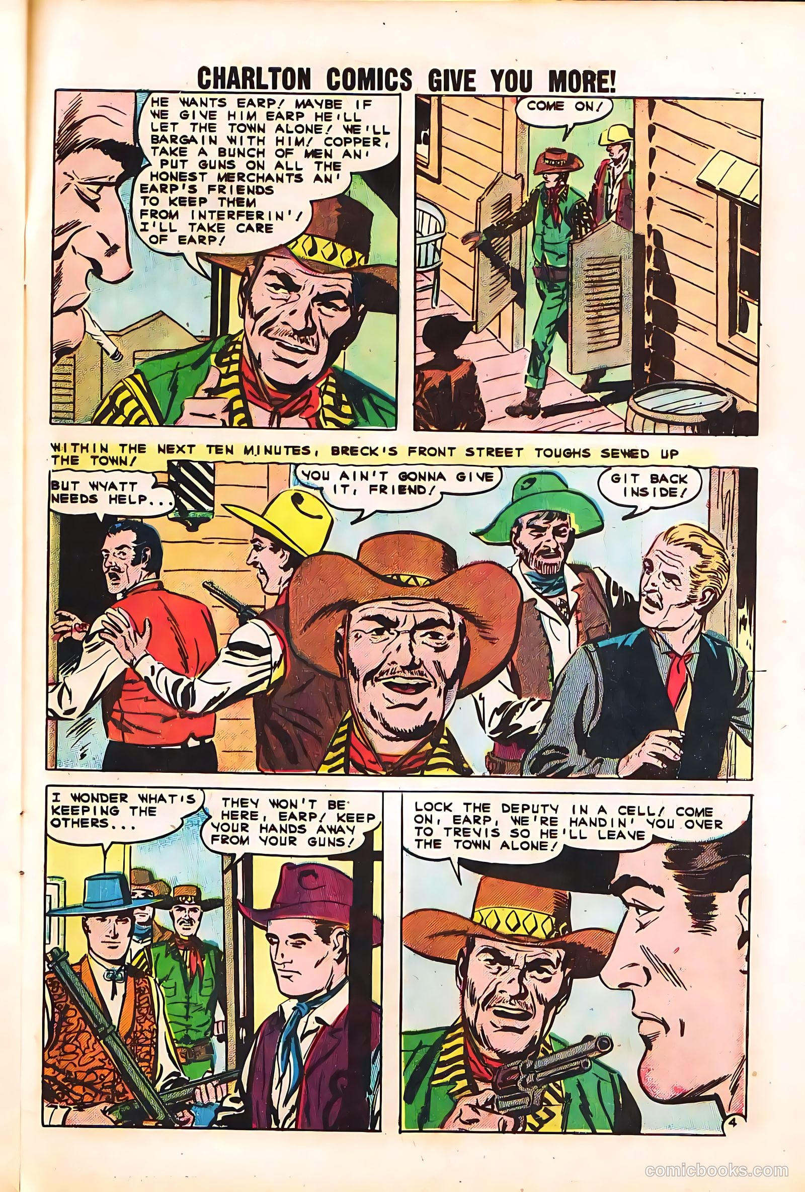 Wyatt Earp, Frontier Marshal #35 — page 29 of 36