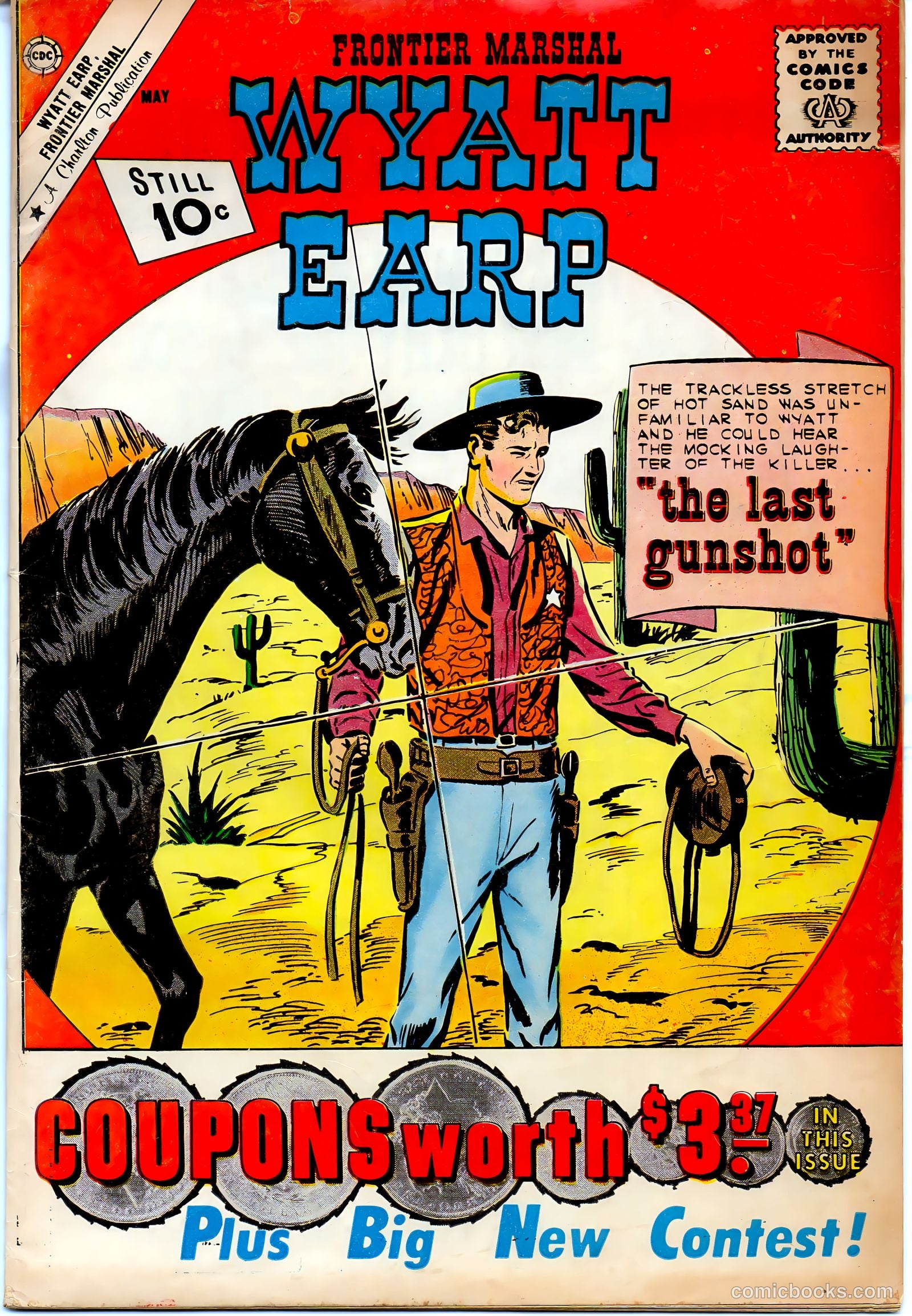 Wyatt Earp, Frontier Marshal #36 — page 1 of 36
