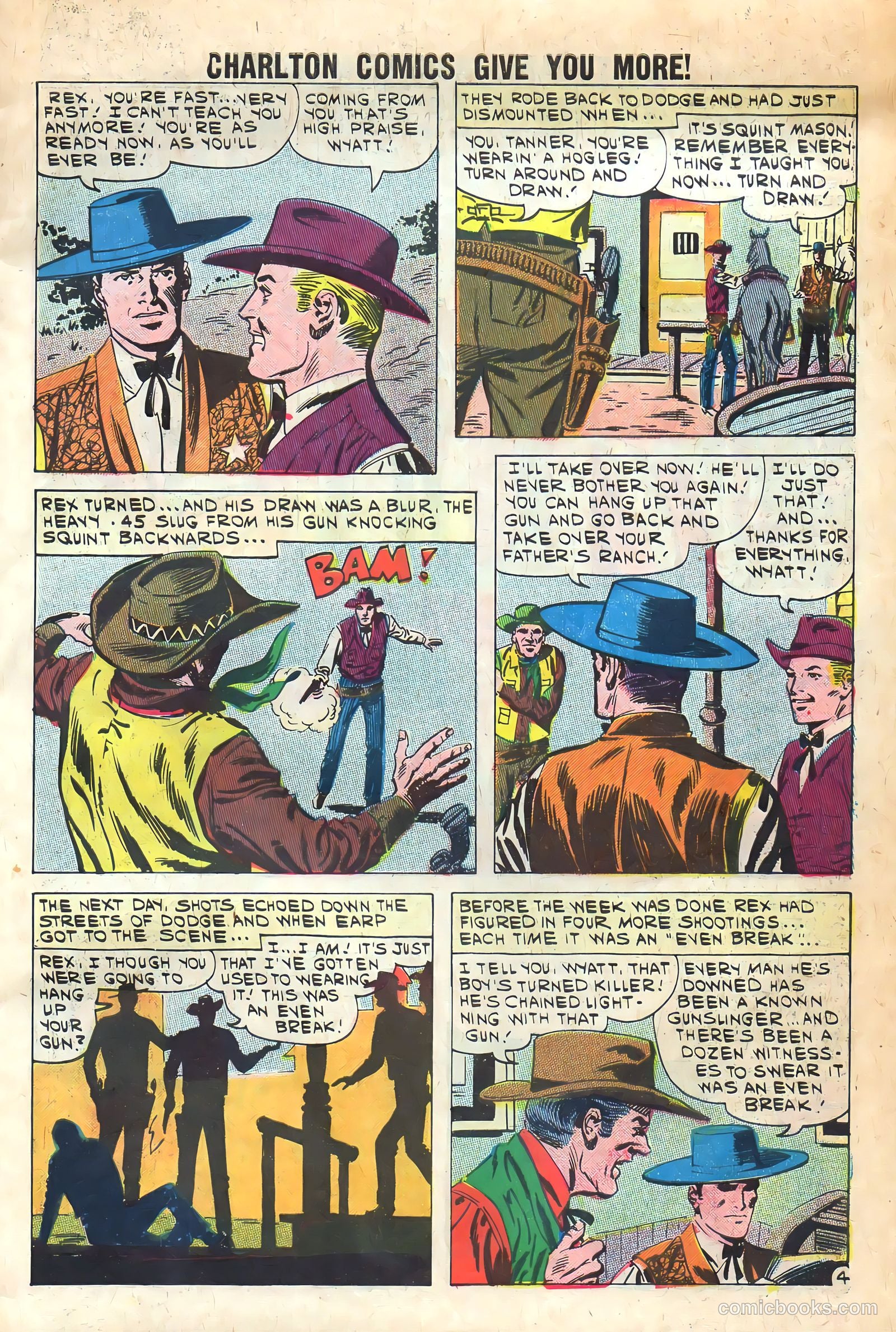 Wyatt Earp, Frontier Marshal #36 — page 7 of 36