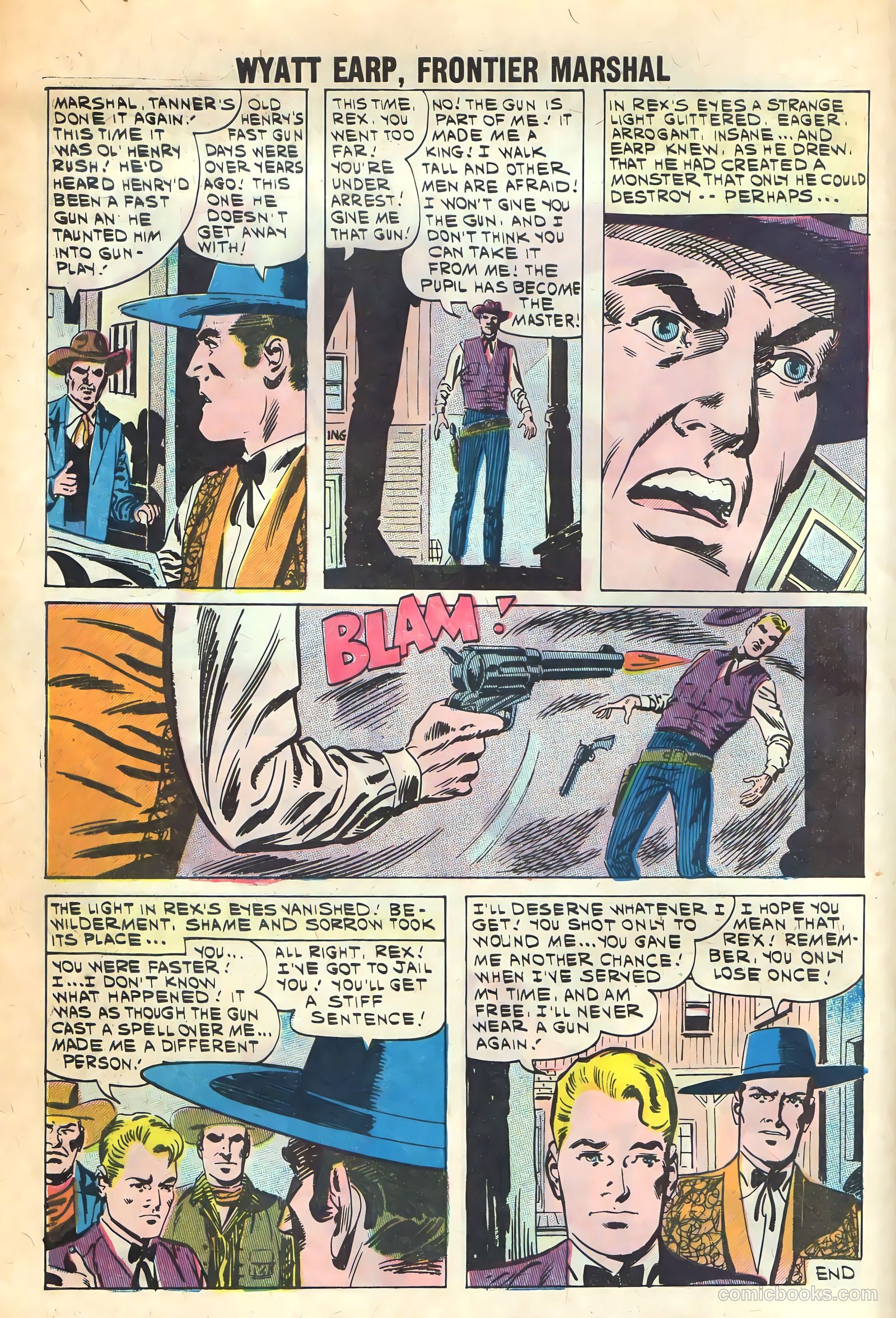 Wyatt Earp, Frontier Marshal #36 — page 8 of 36