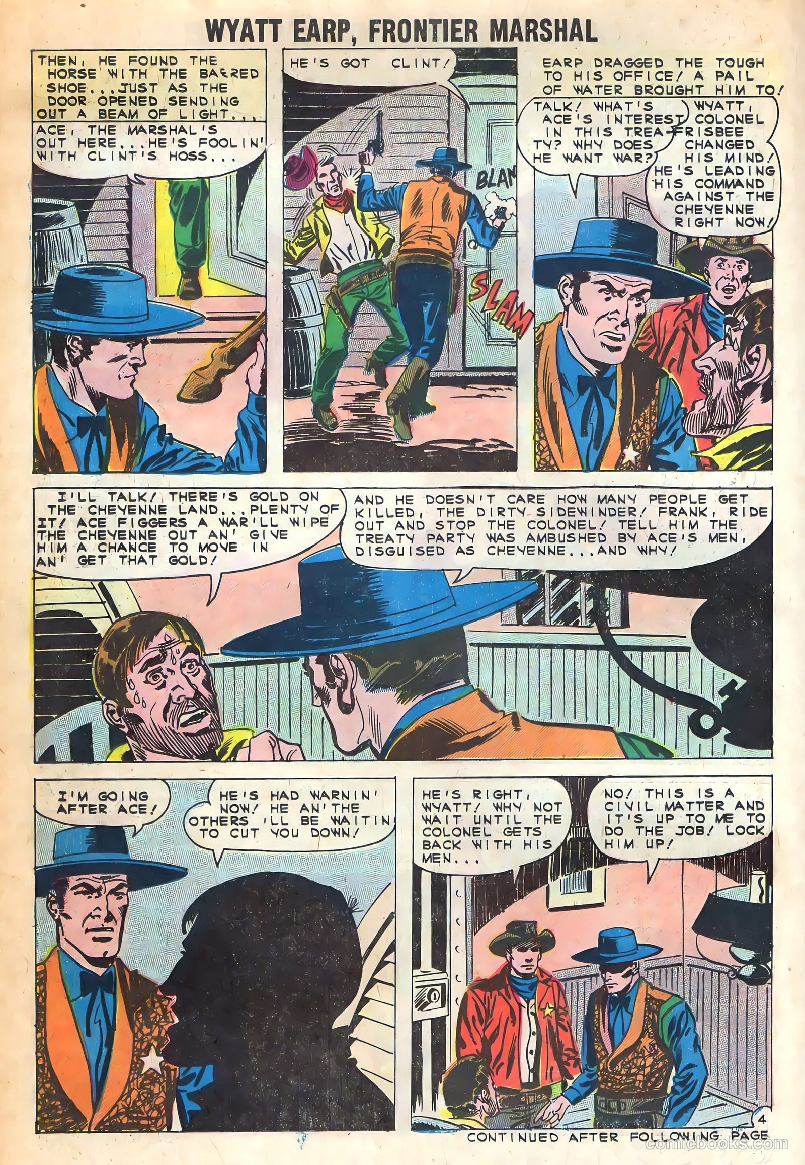 Wyatt Earp, Frontier Marshal #36 — page 14 of 36