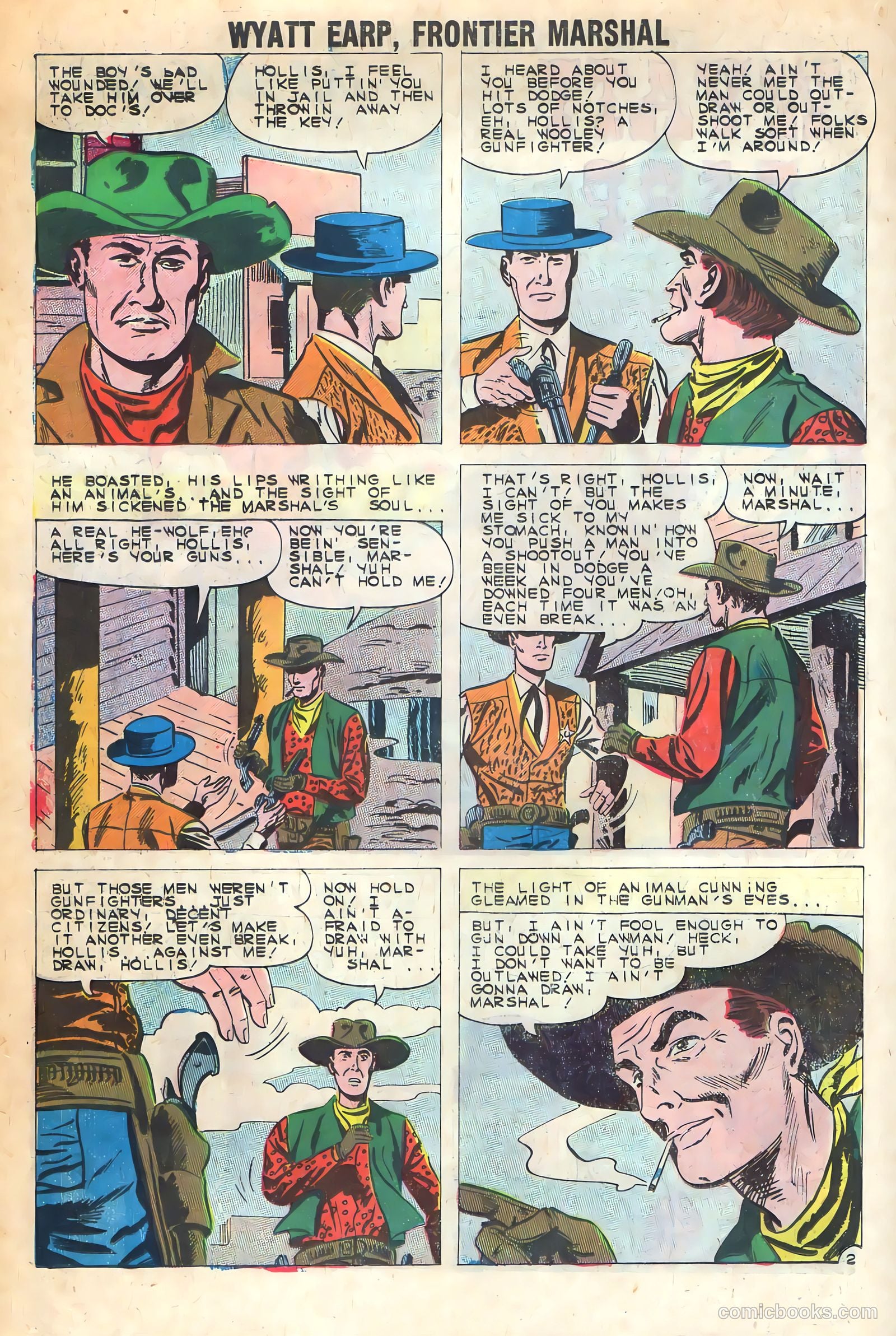 Wyatt Earp, Frontier Marshal #36 — page 18 of 36