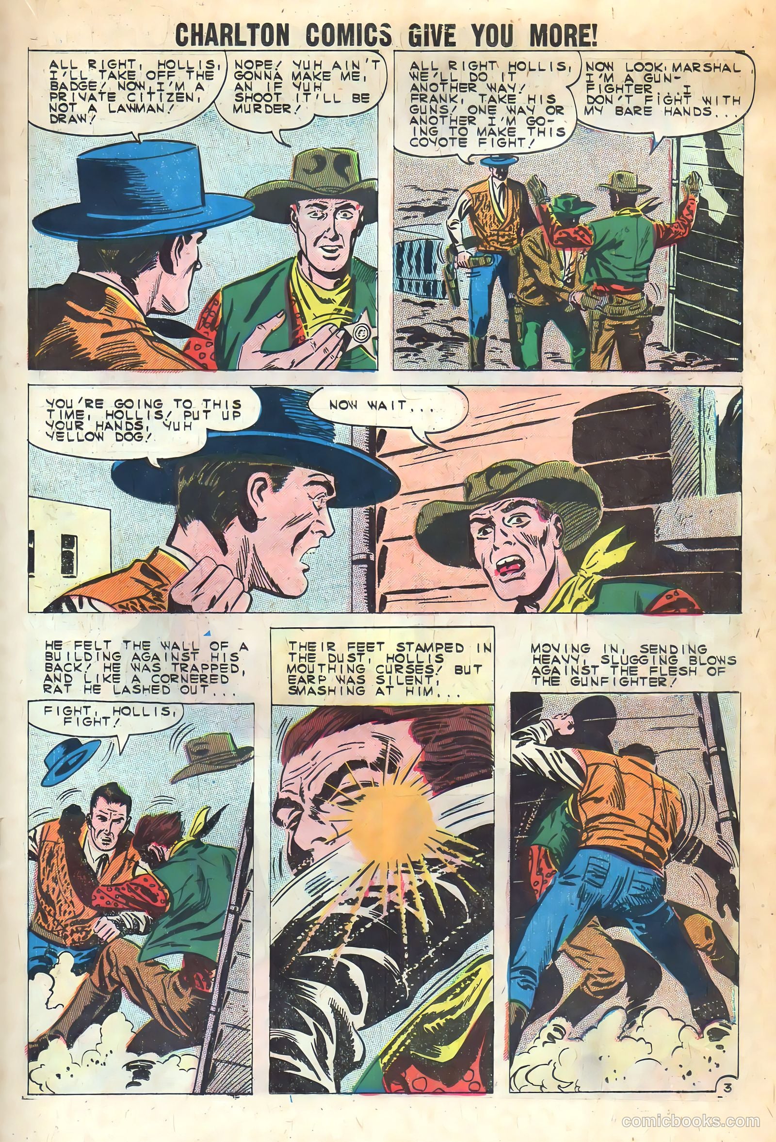 Wyatt Earp, Frontier Marshal #36 — page 19 of 36