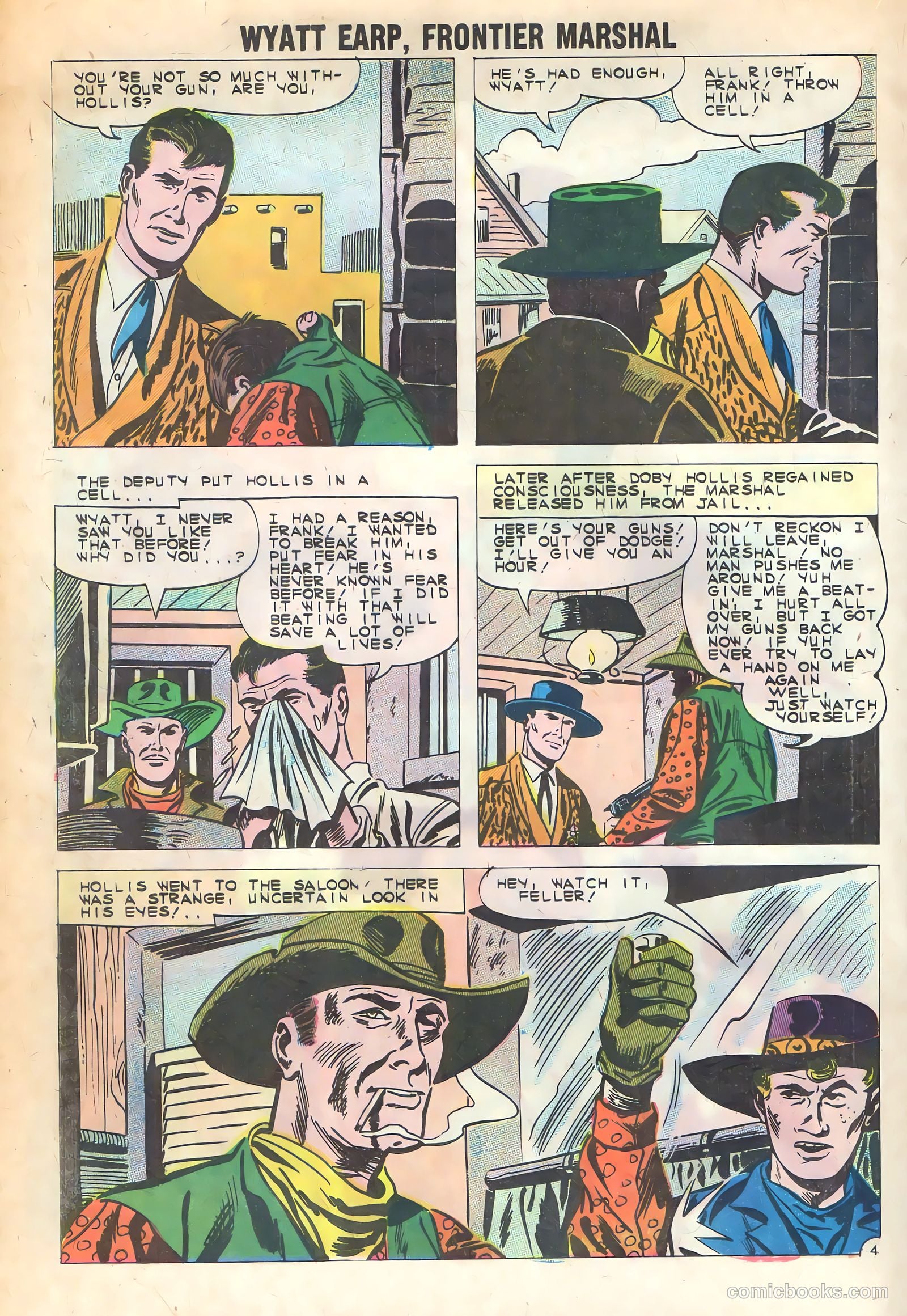 Wyatt Earp, Frontier Marshal #36 — page 20 of 36