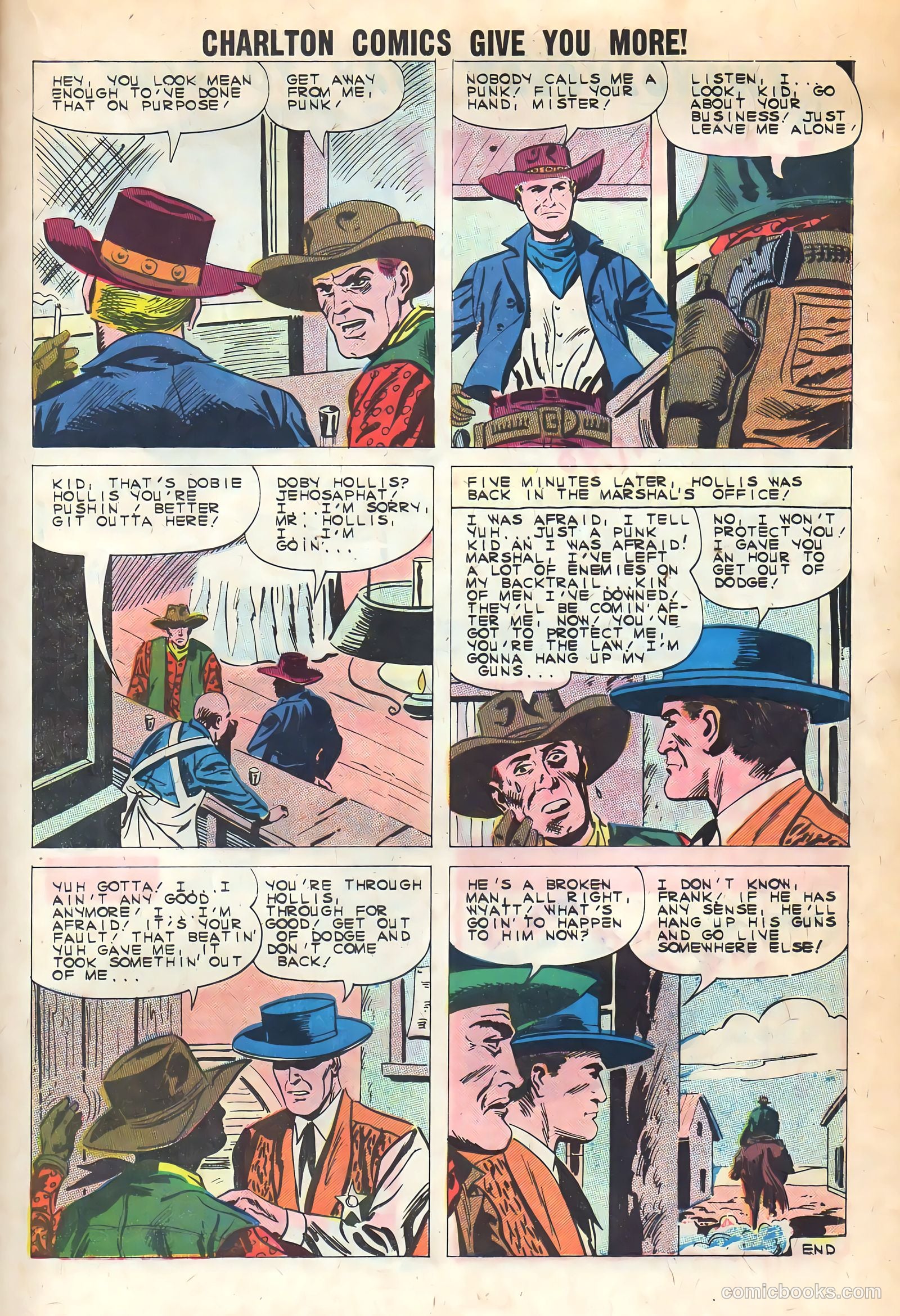 Wyatt Earp, Frontier Marshal #36 — page 21 of 36