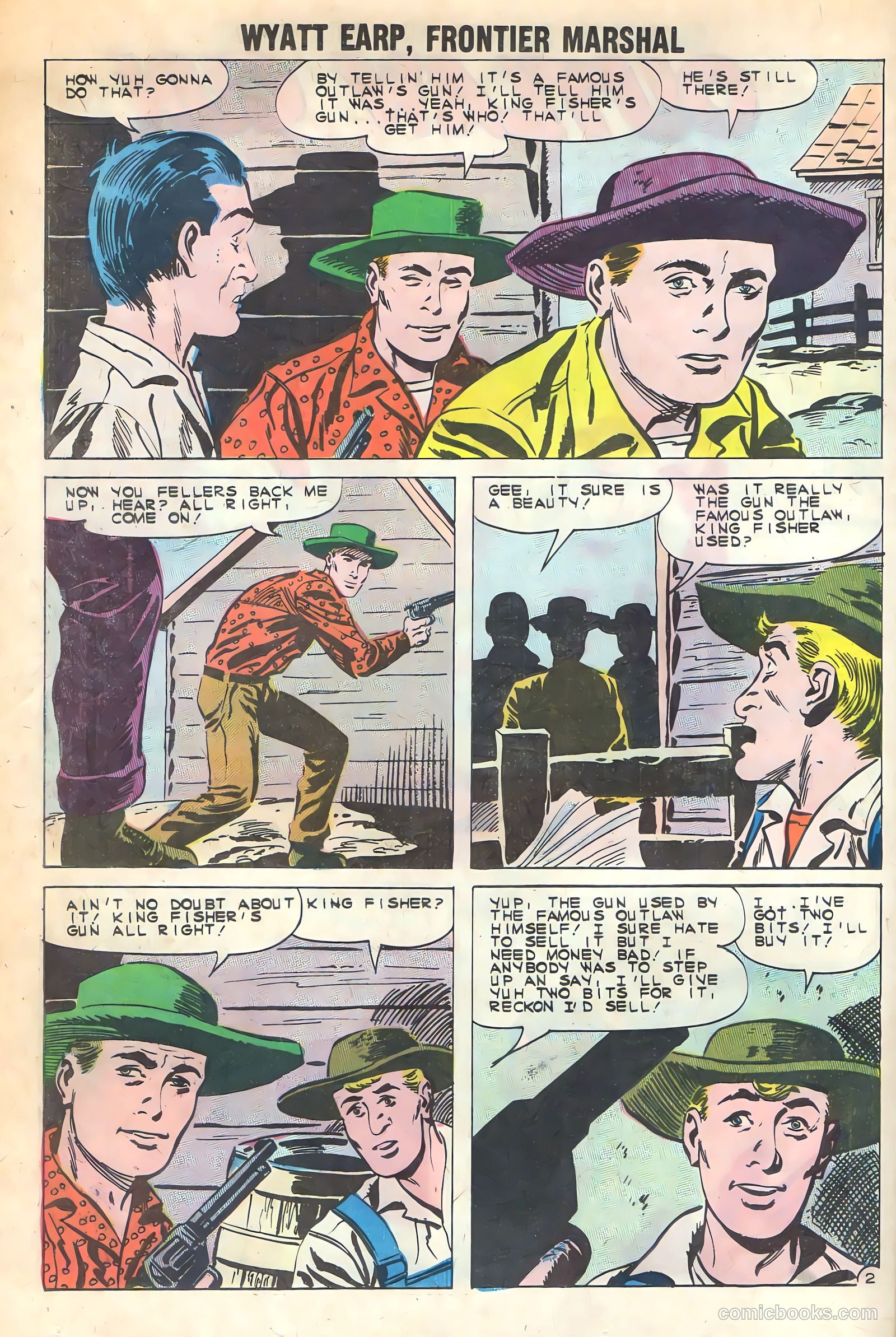 Wyatt Earp, Frontier Marshal #36 — page 24 of 36