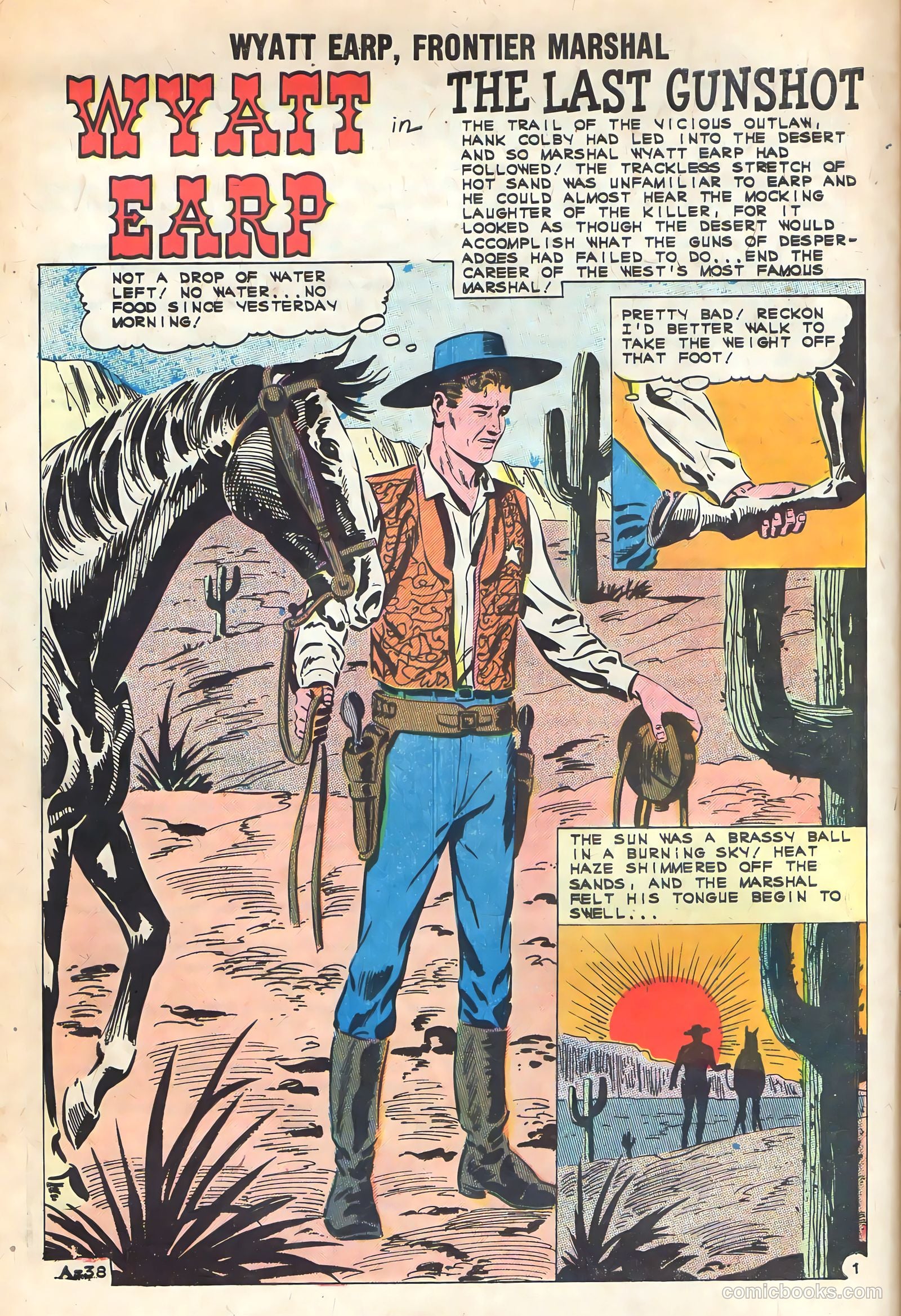 Wyatt Earp, Frontier Marshal #36 — page 28 of 36