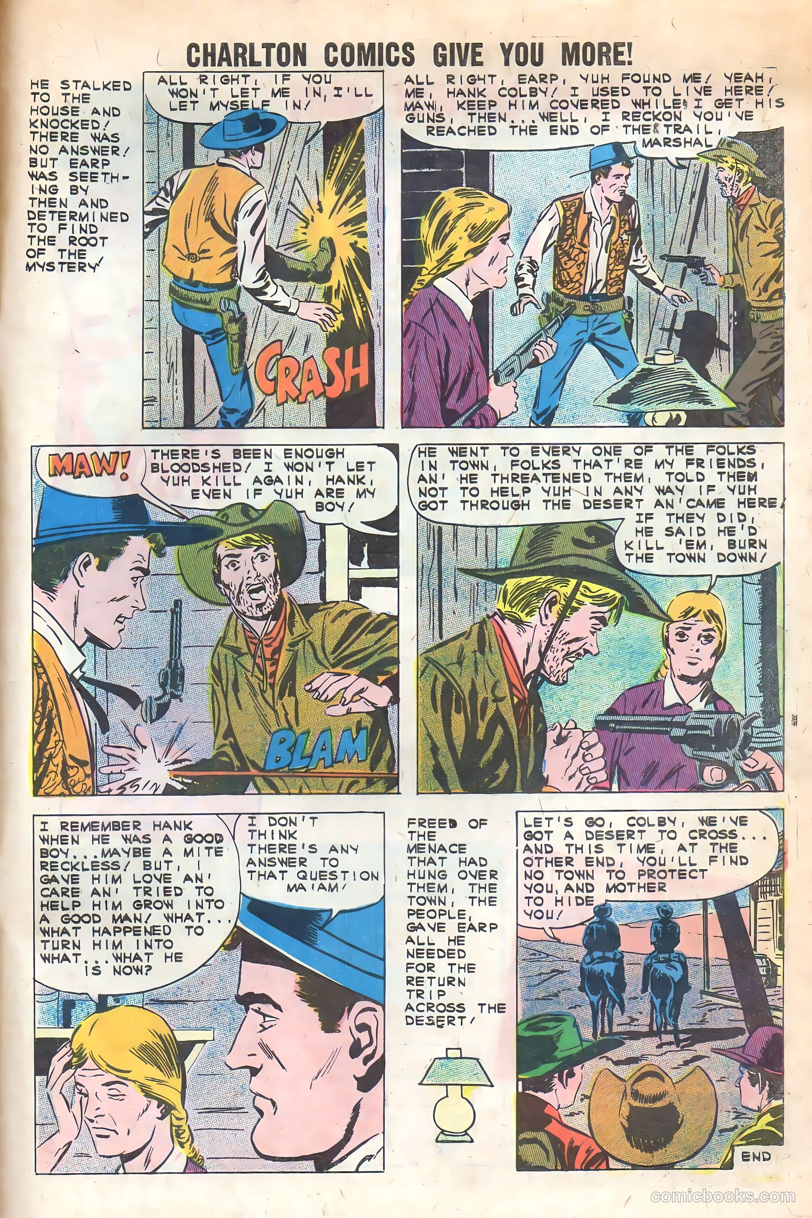 Wyatt Earp, Frontier Marshal #36 — page 33 of 36