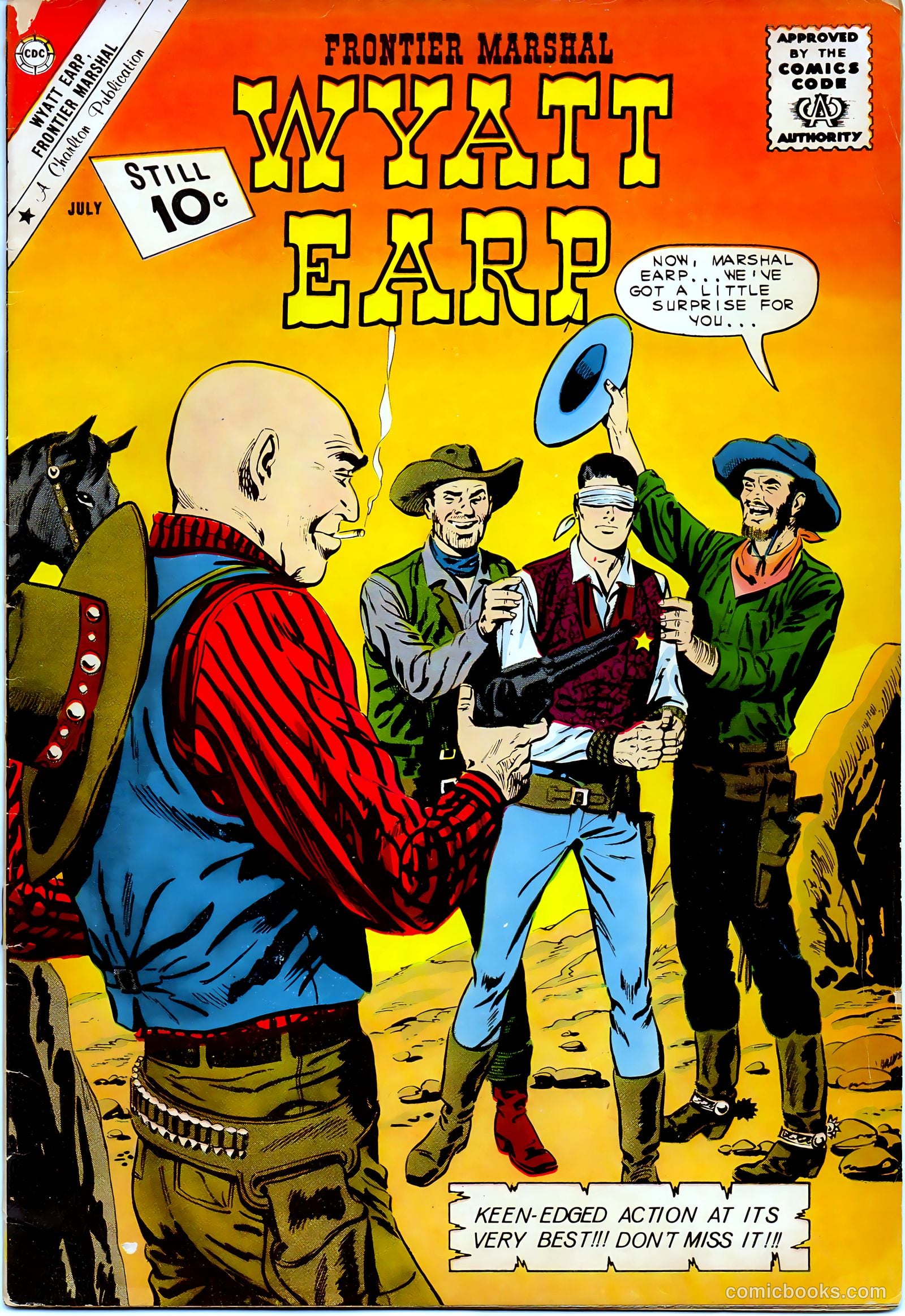 Wyatt Earp, Frontier Marshal #37 — page 1 of 36