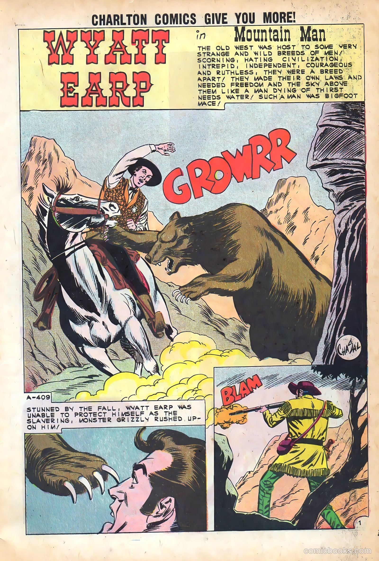 Wyatt Earp, Frontier Marshal #37 — page 3 of 36
