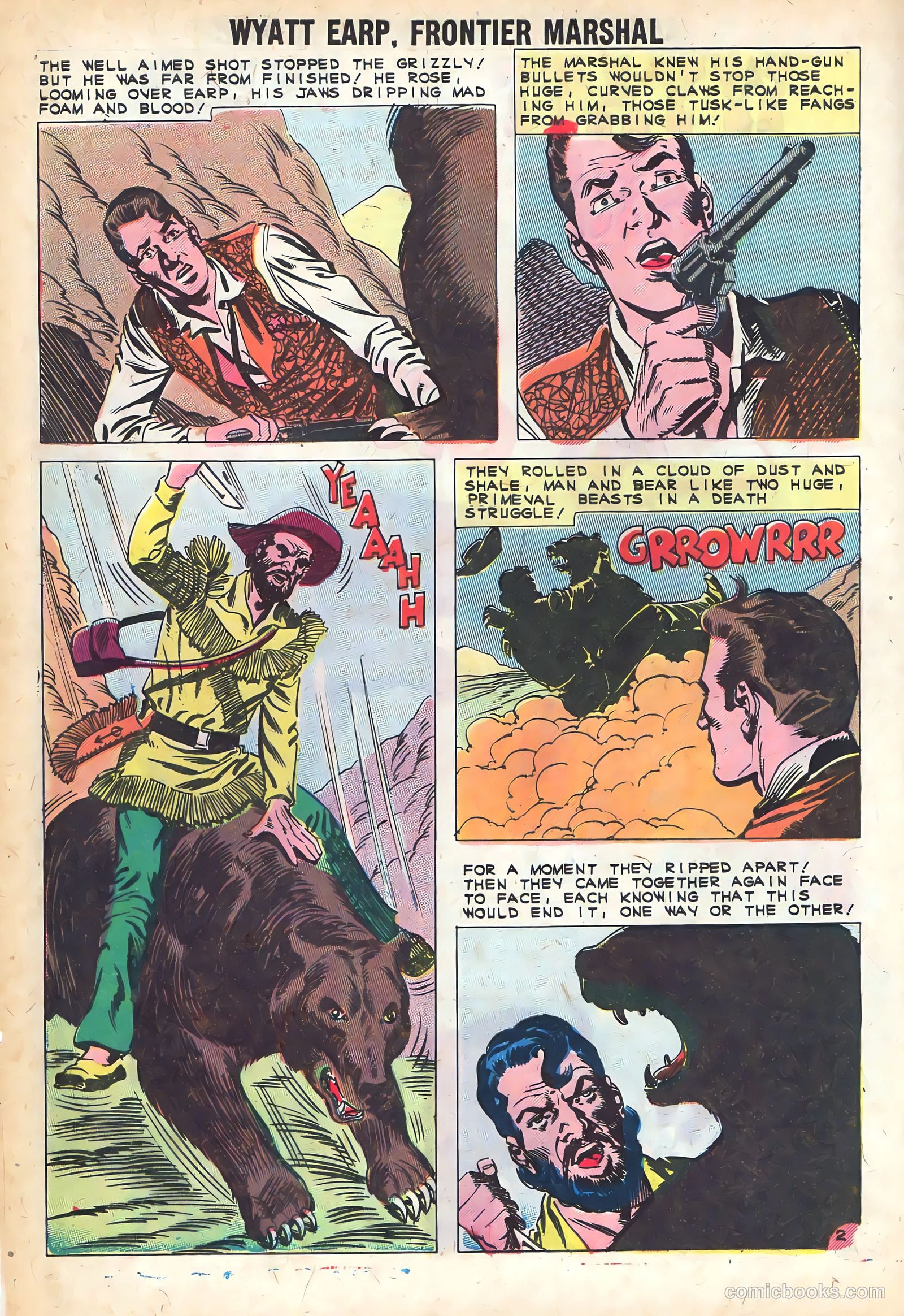 Wyatt Earp, Frontier Marshal #37 — page 4 of 36