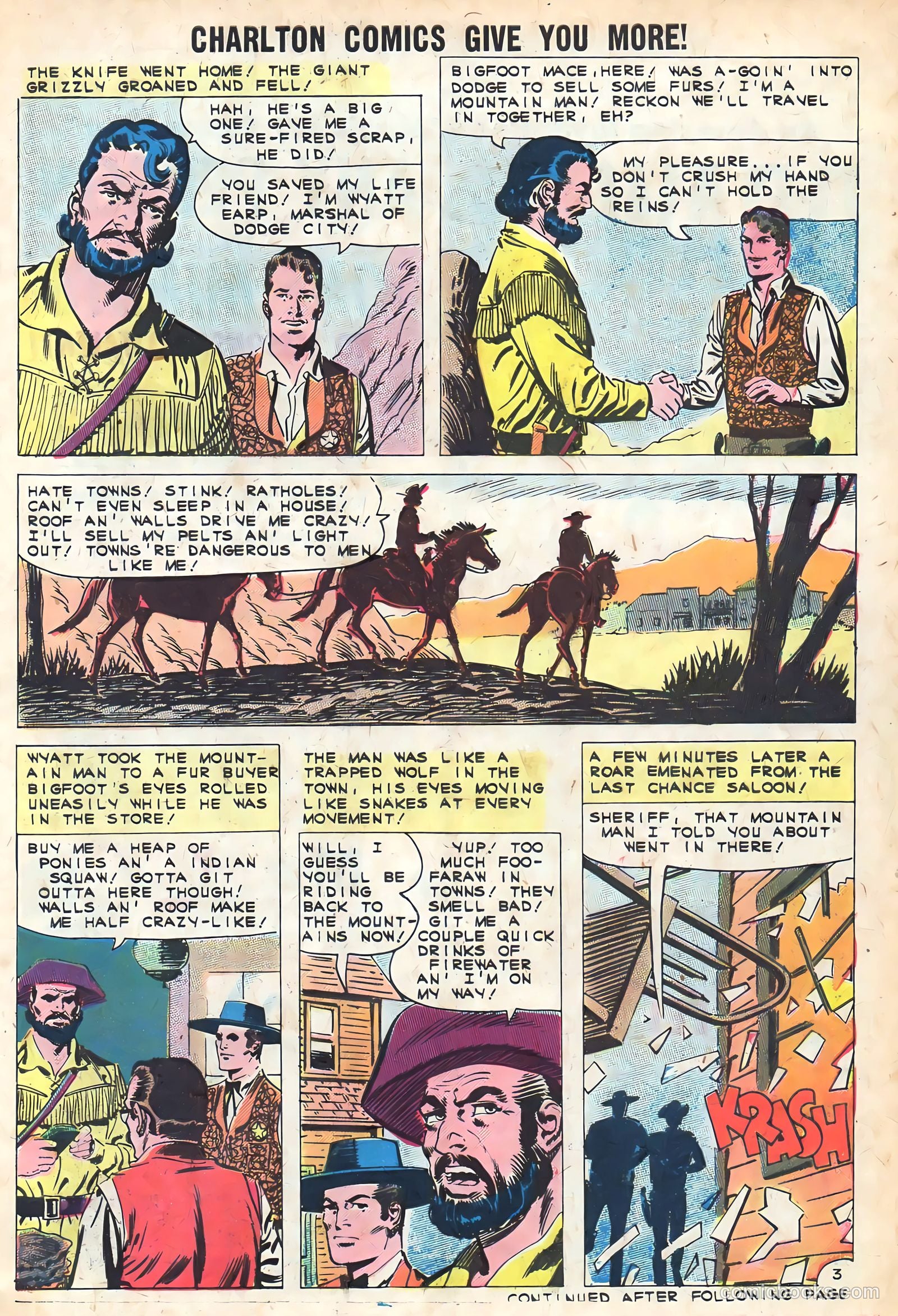 Wyatt Earp, Frontier Marshal #37 — page 5 of 36