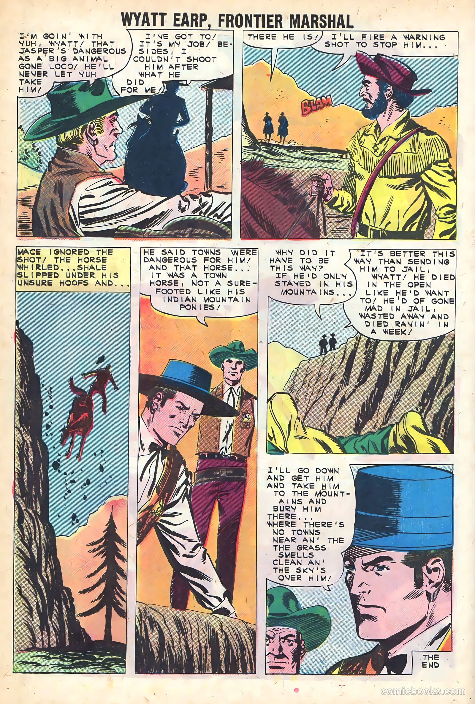 Wyatt Earp, Frontier Marshal #37 — page 8 of 36
