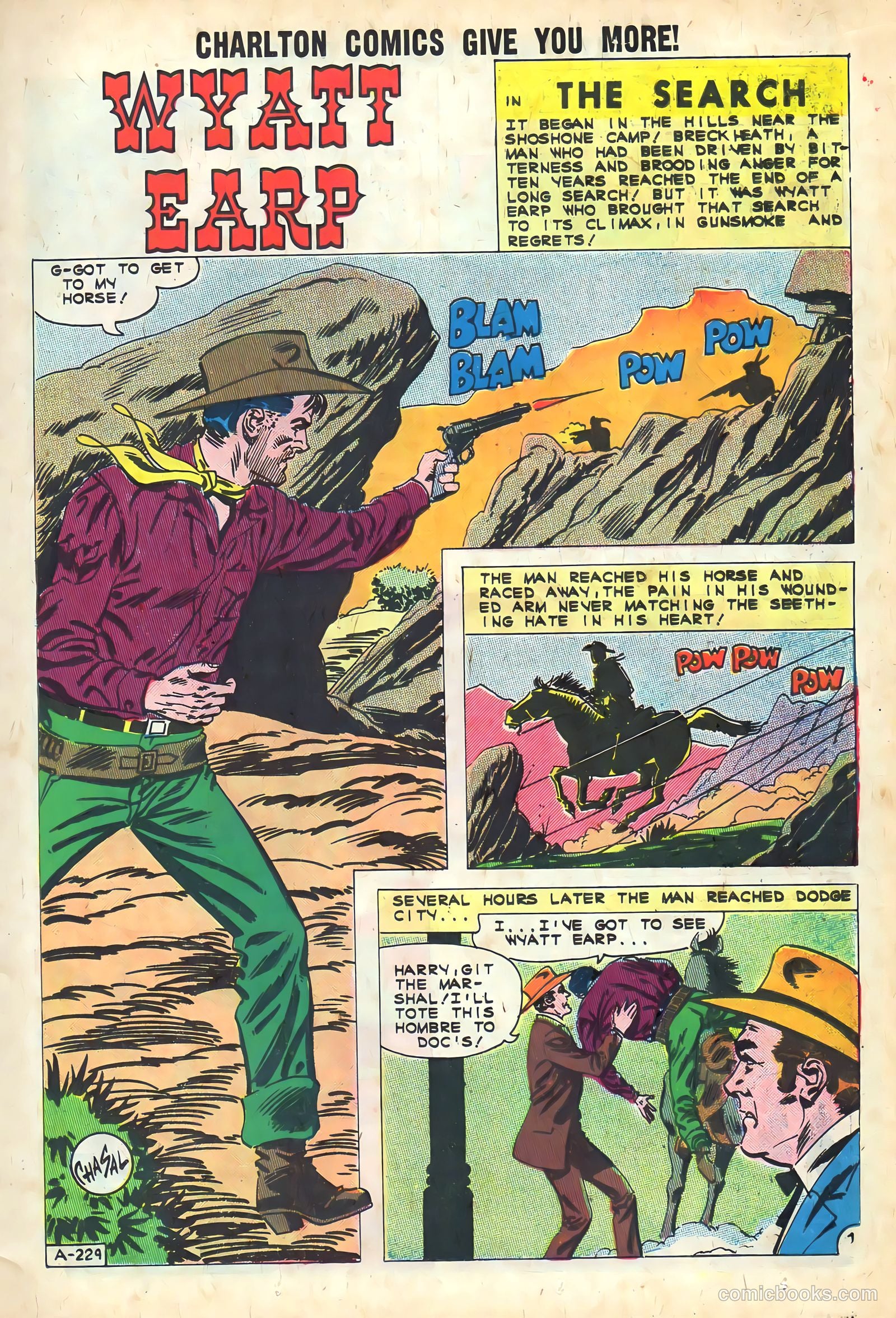 Wyatt Earp, Frontier Marshal #37 — page 11 of 36