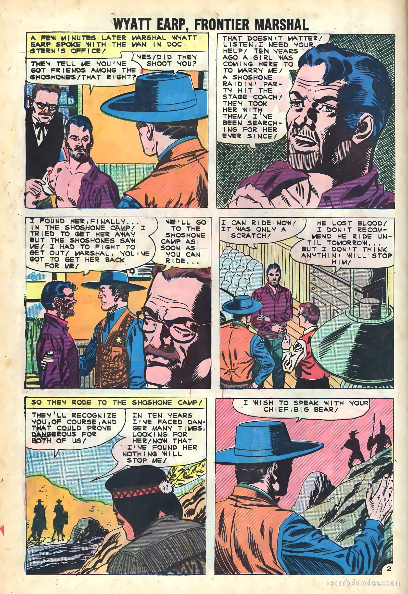 Wyatt Earp, Frontier Marshal #37 — page 12 of 36