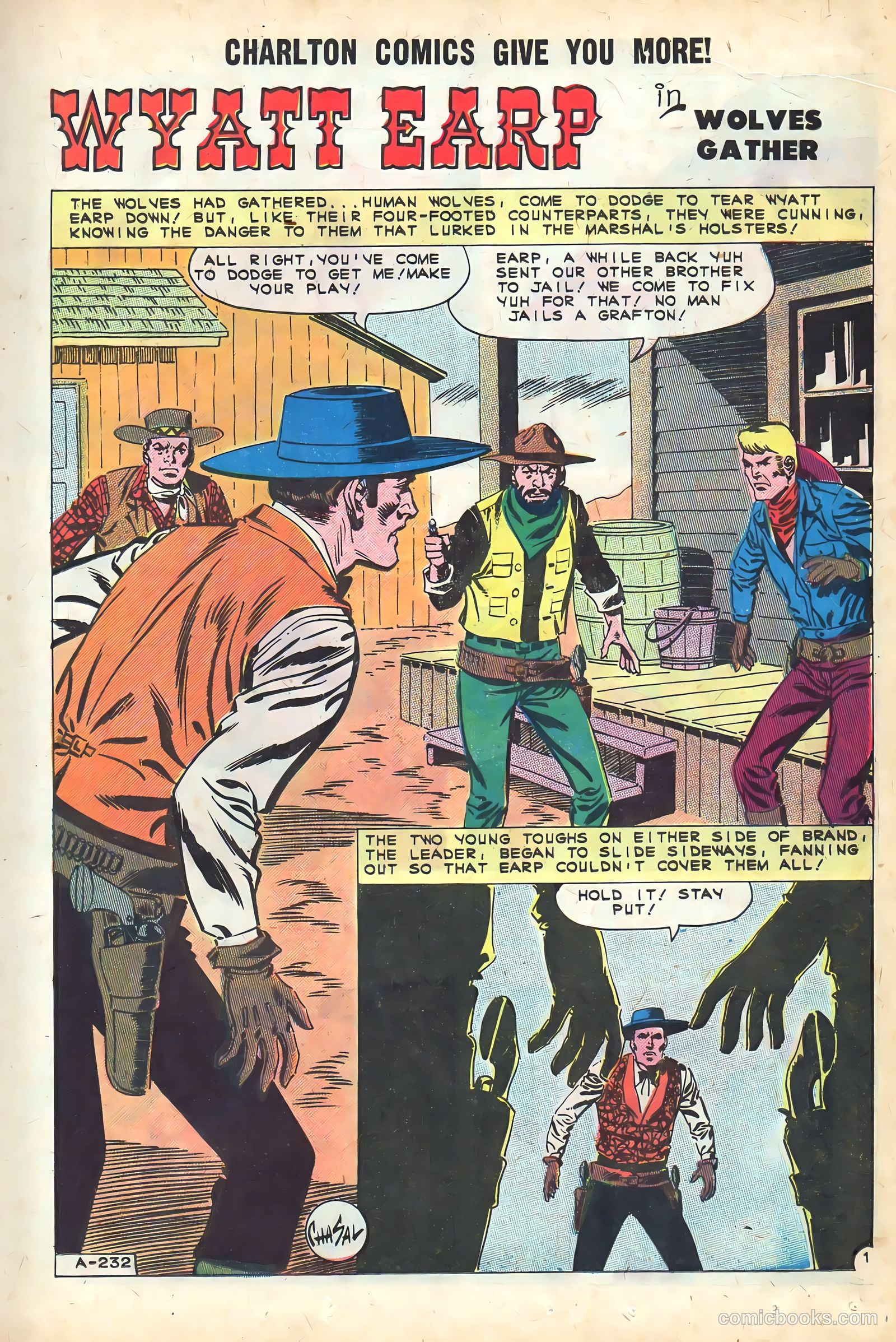 Wyatt Earp, Frontier Marshal #37 — page 17 of 36