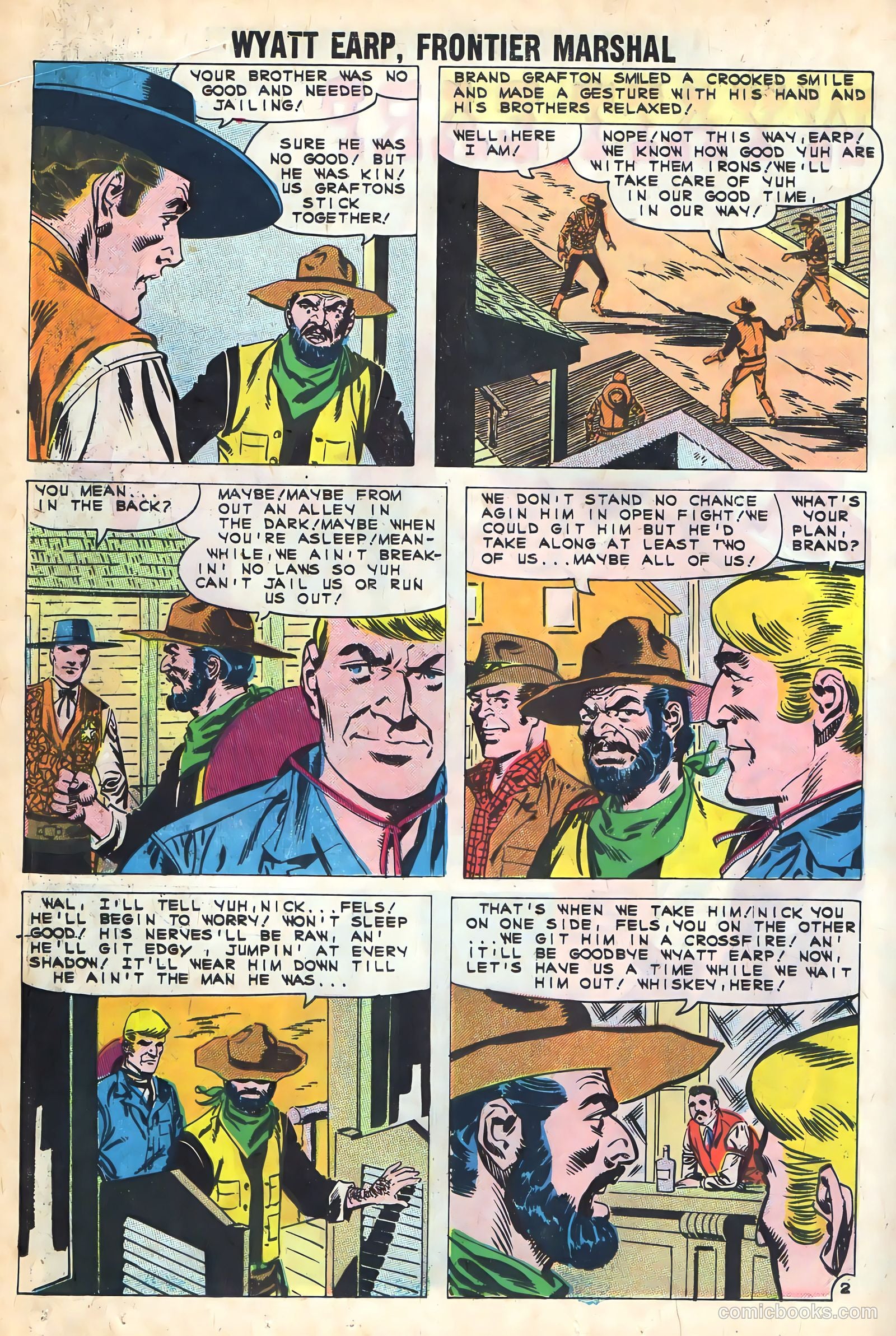 Wyatt Earp, Frontier Marshal #37 — page 18 of 36
