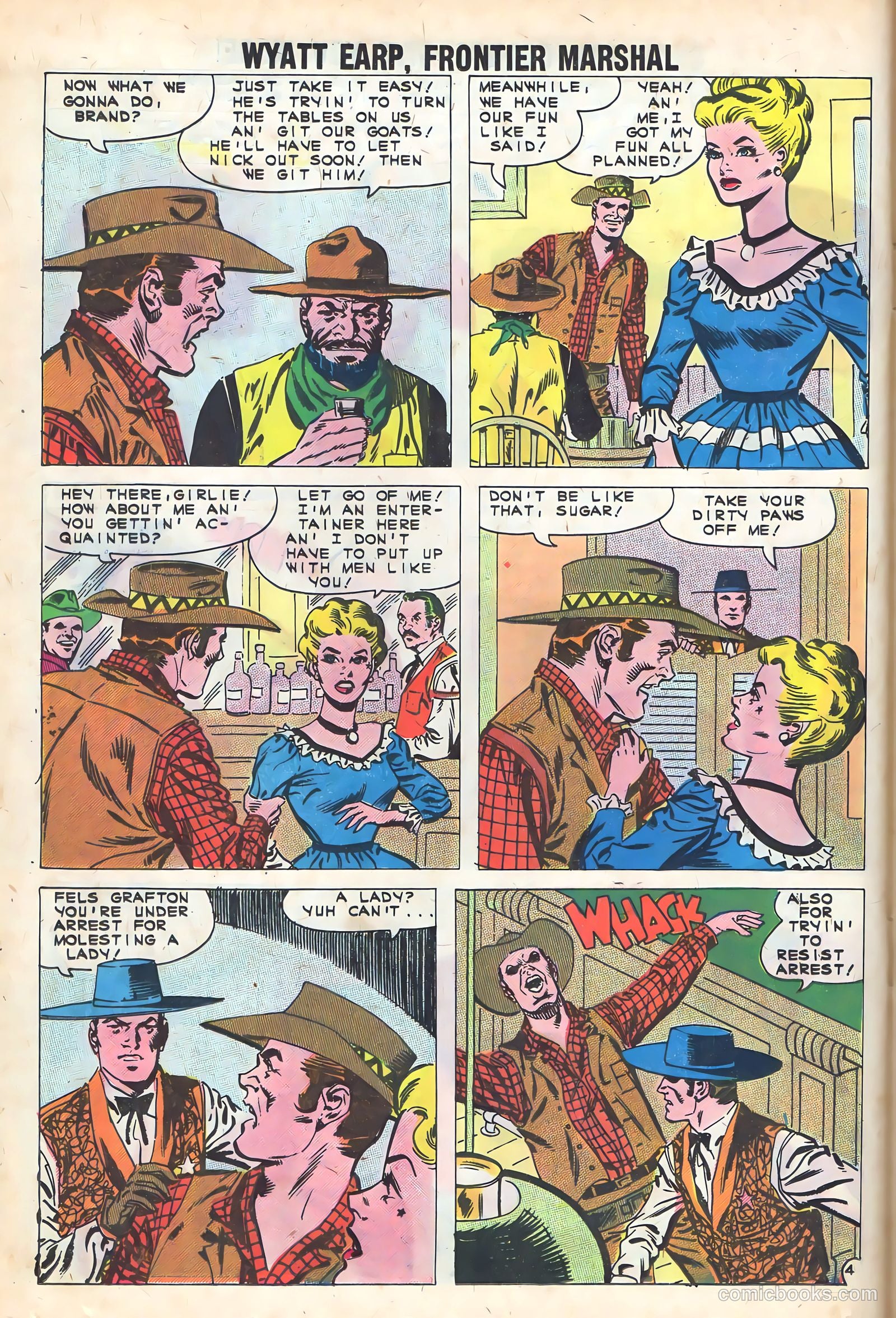 Wyatt Earp, Frontier Marshal #37 — page 20 of 36
