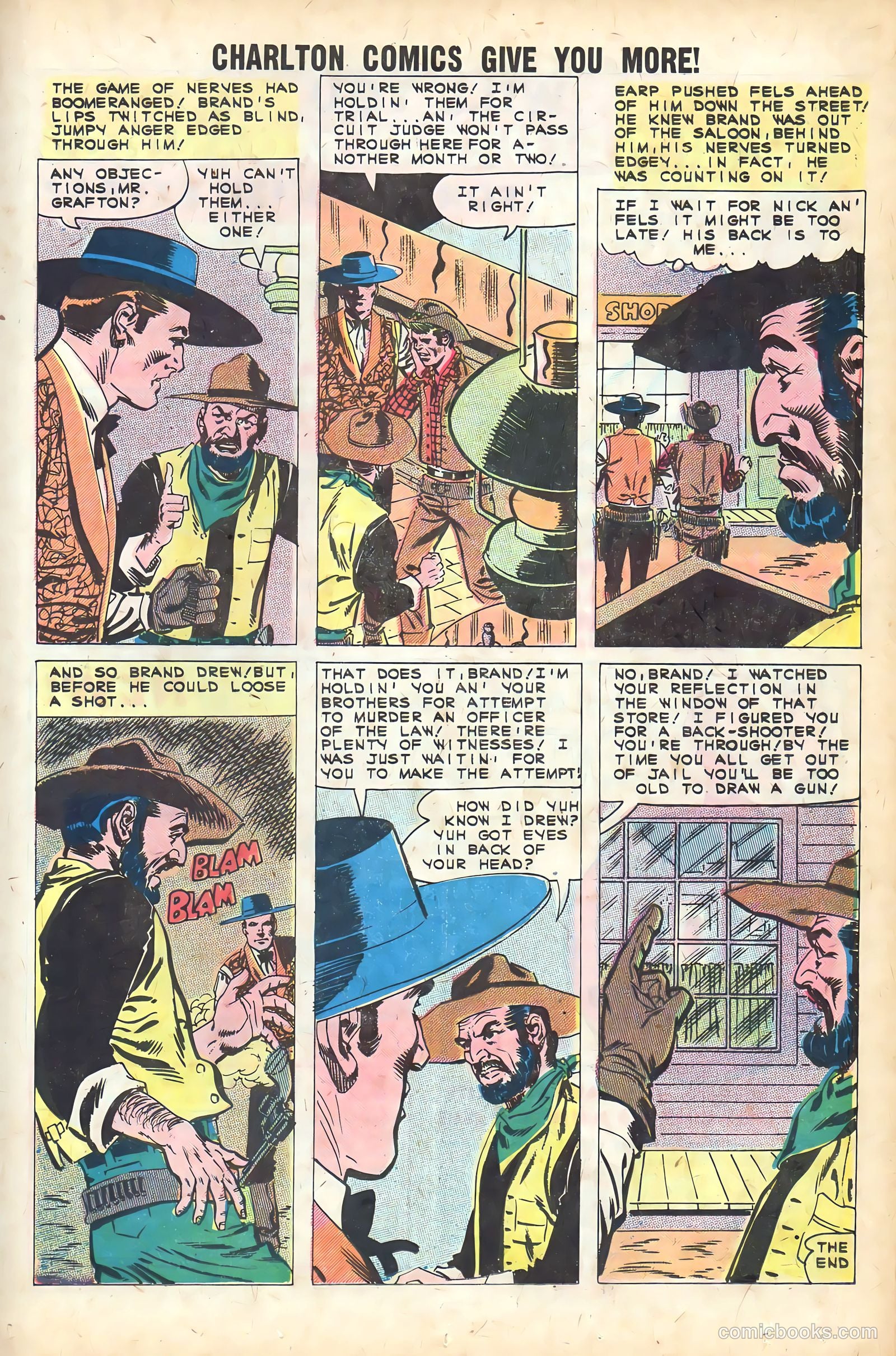 Wyatt Earp, Frontier Marshal #37 — page 21 of 36