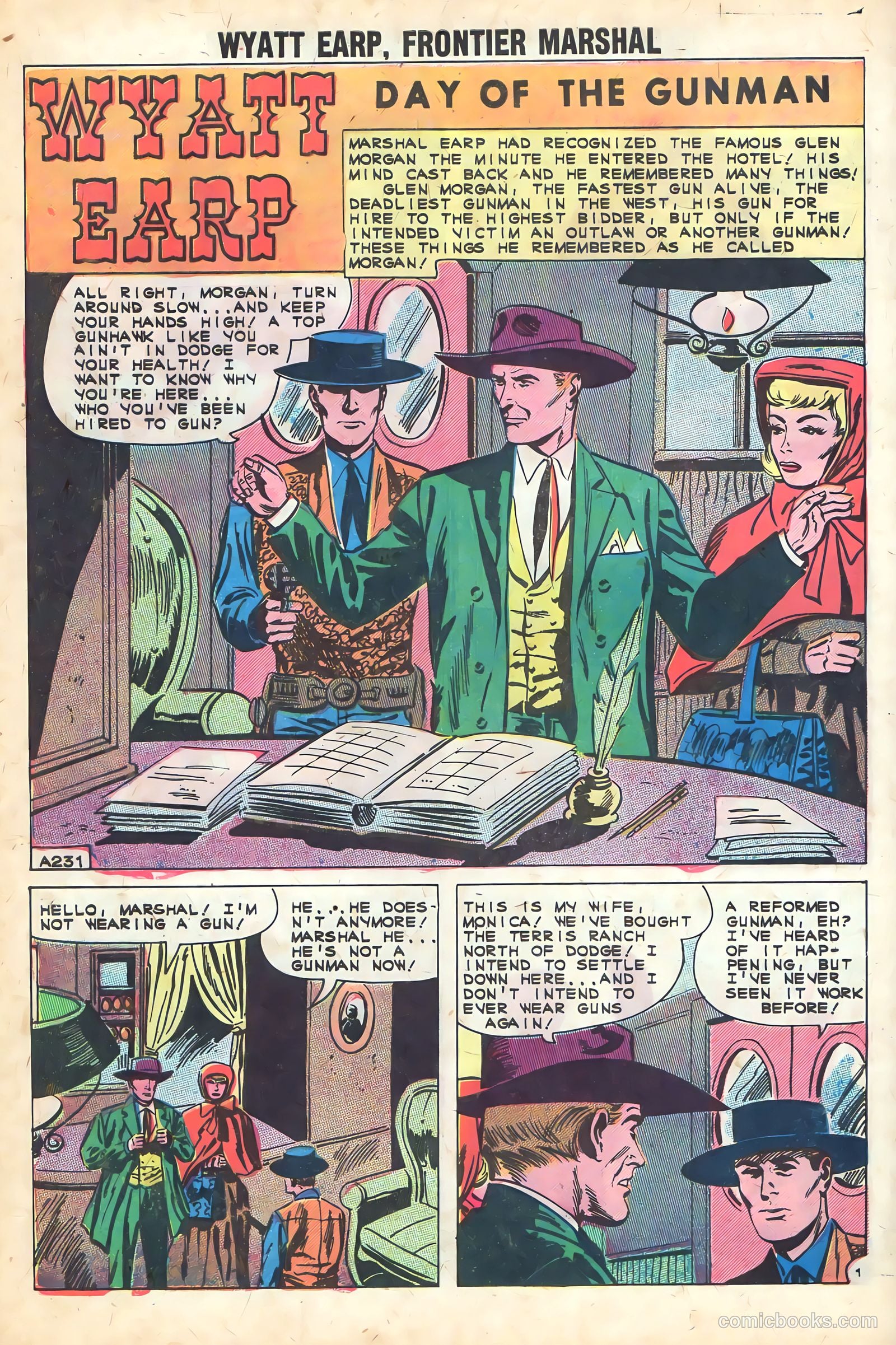 Wyatt Earp, Frontier Marshal #37 — page 28 of 36