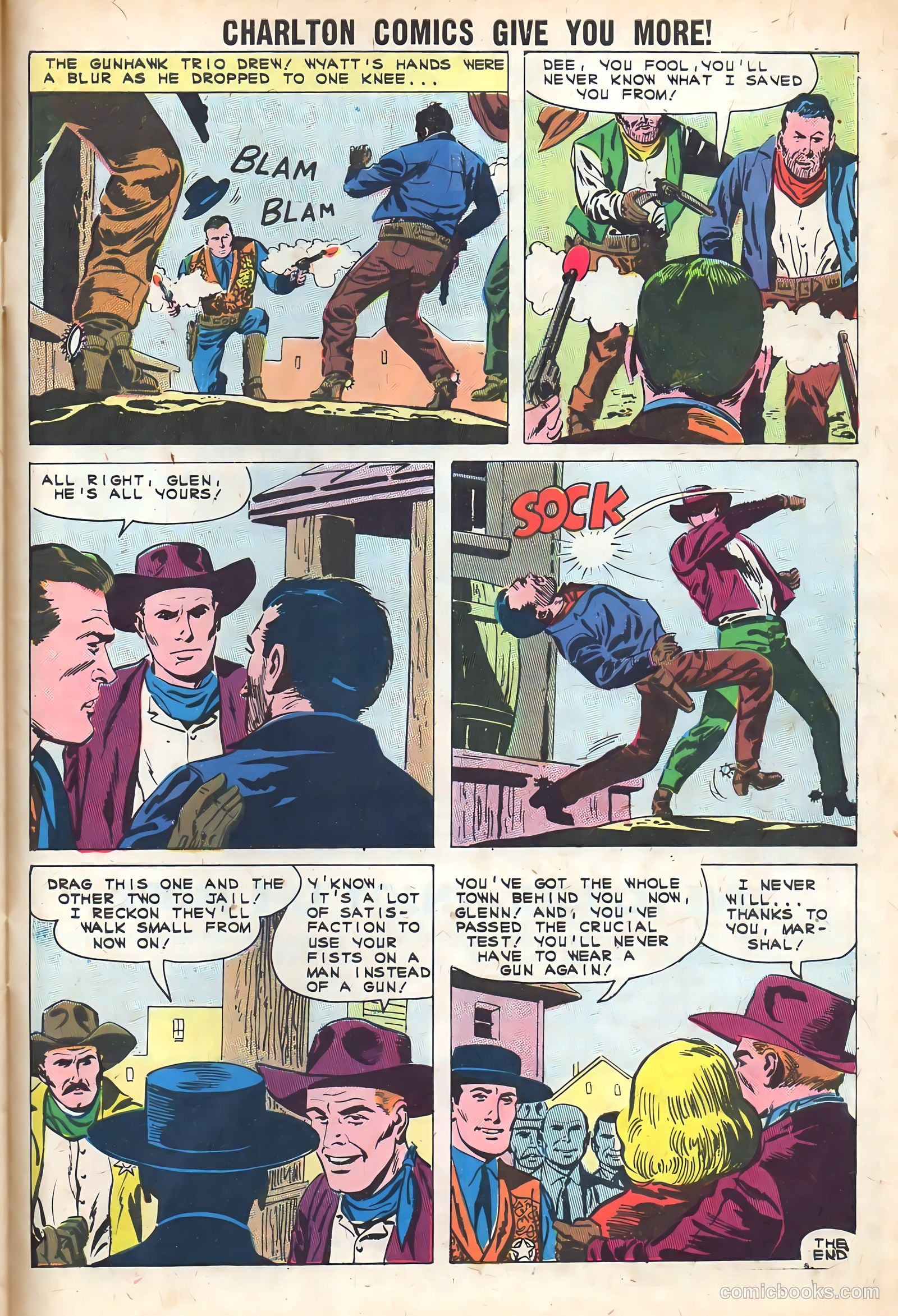 Wyatt Earp, Frontier Marshal #37 — page 33 of 36