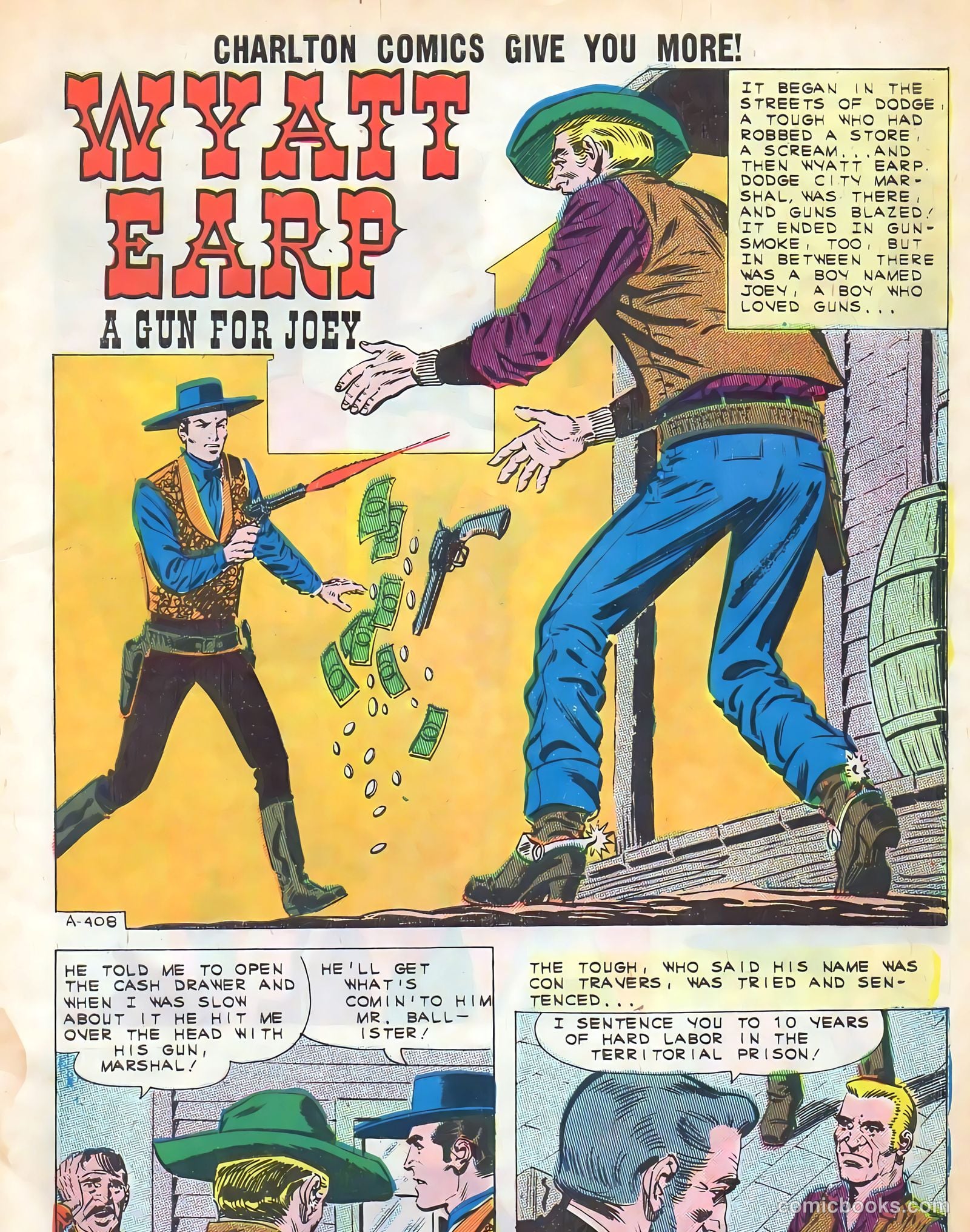 Wyatt Earp, Frontier Marshal #38 — page 3 of 36