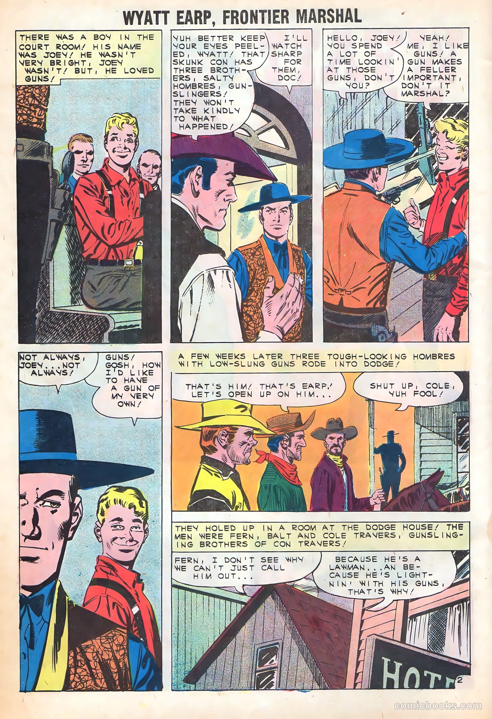 Wyatt Earp, Frontier Marshal #38 — page 4 of 36
