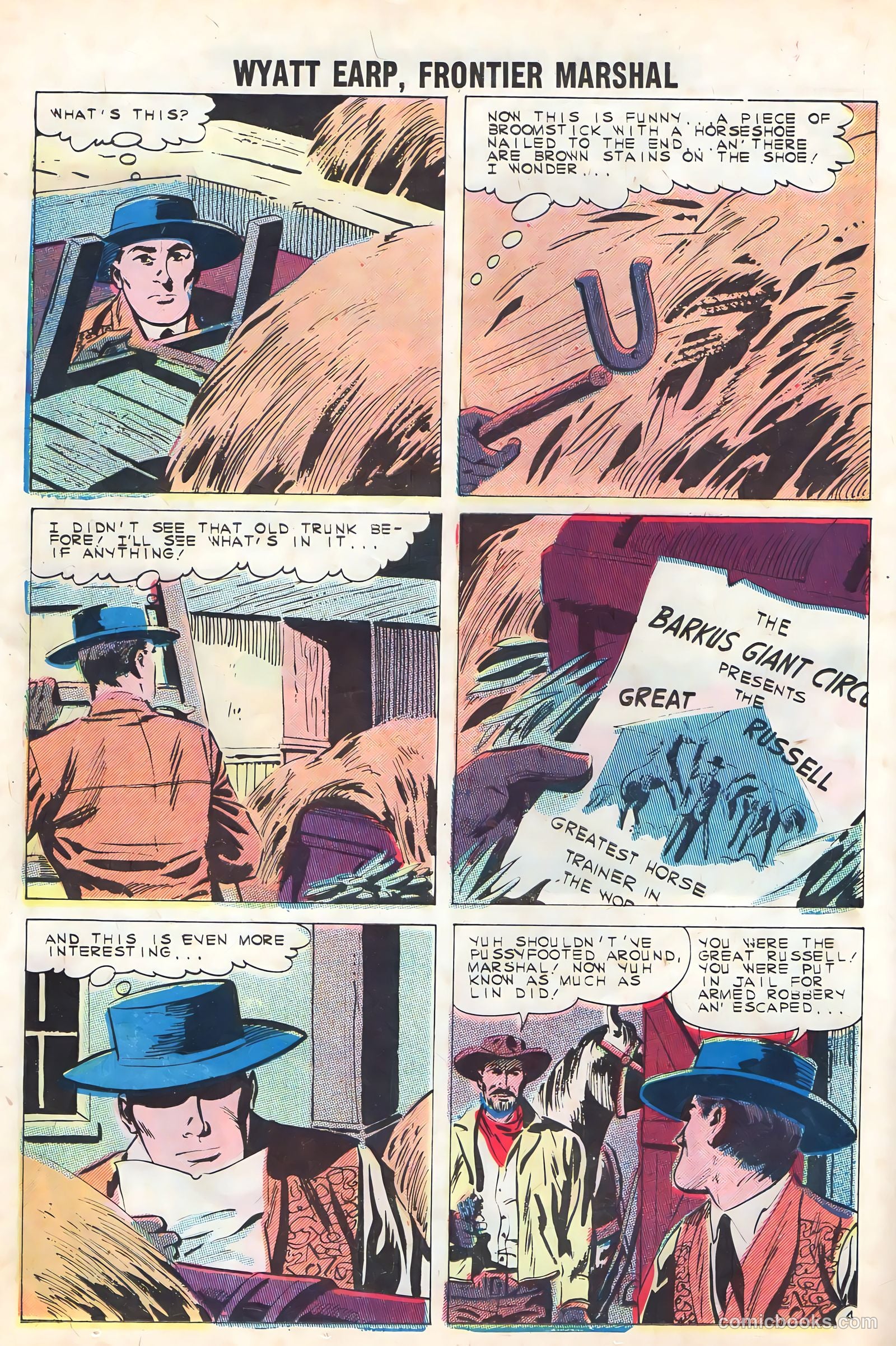 Wyatt Earp, Frontier Marshal #38 — page 12 of 36