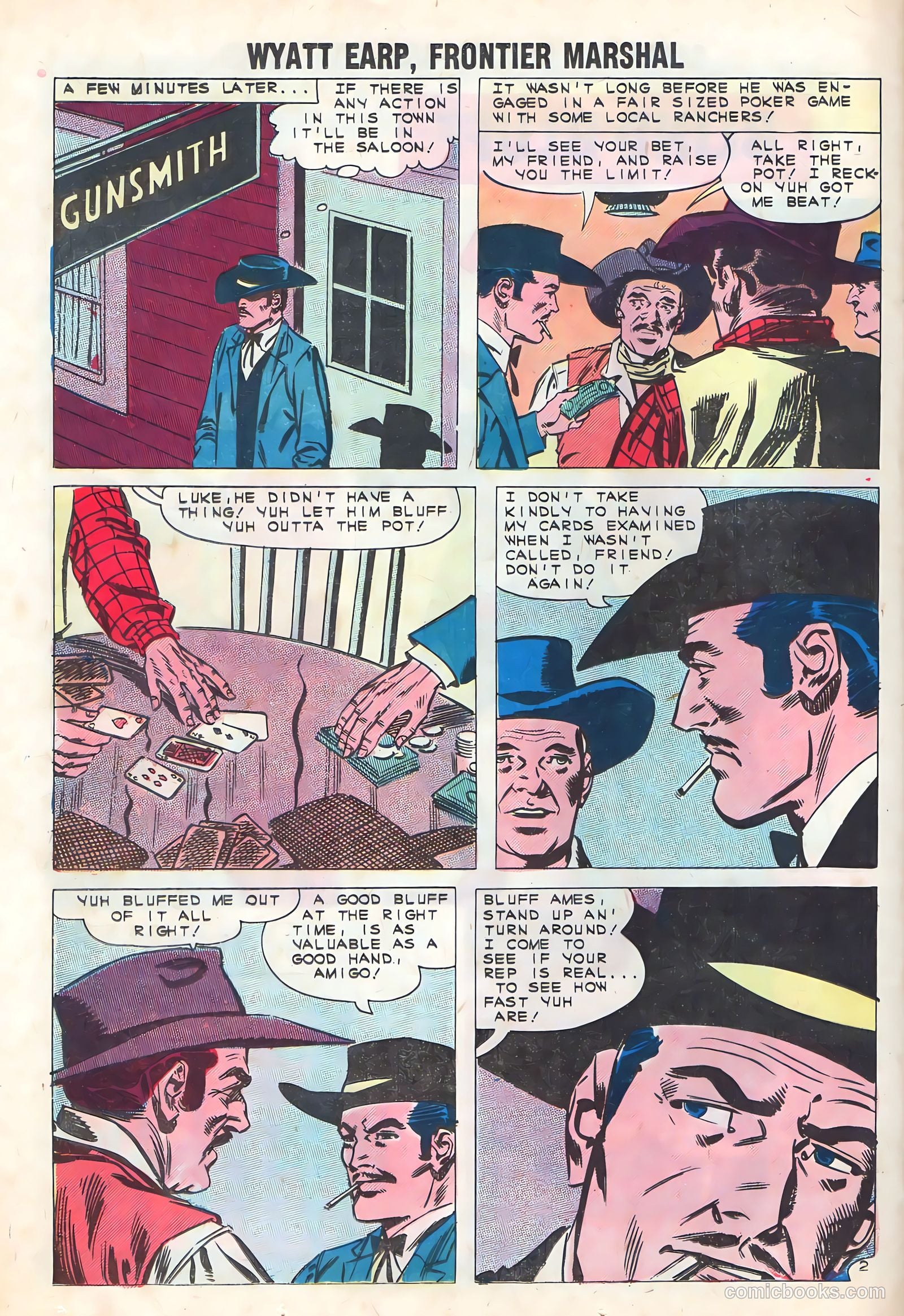 Wyatt Earp, Frontier Marshal #38 — page 24 of 36