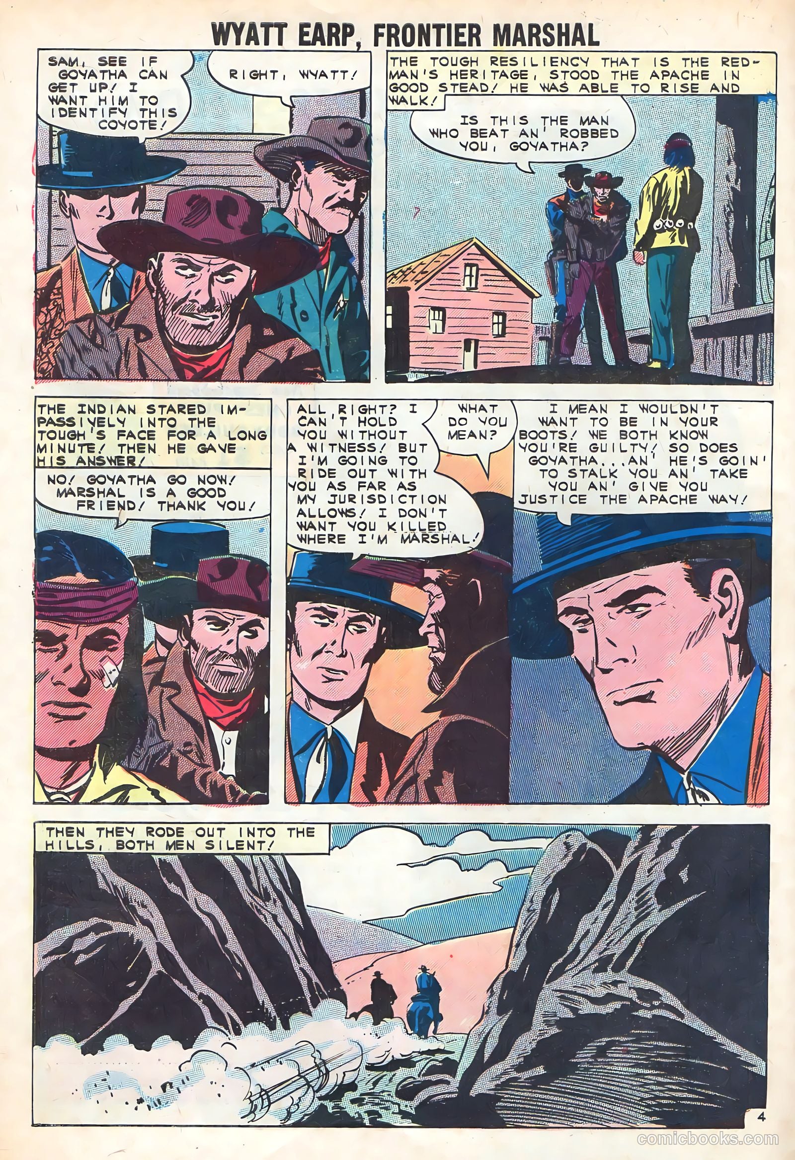 Wyatt Earp, Frontier Marshal #38 — page 32 of 36
