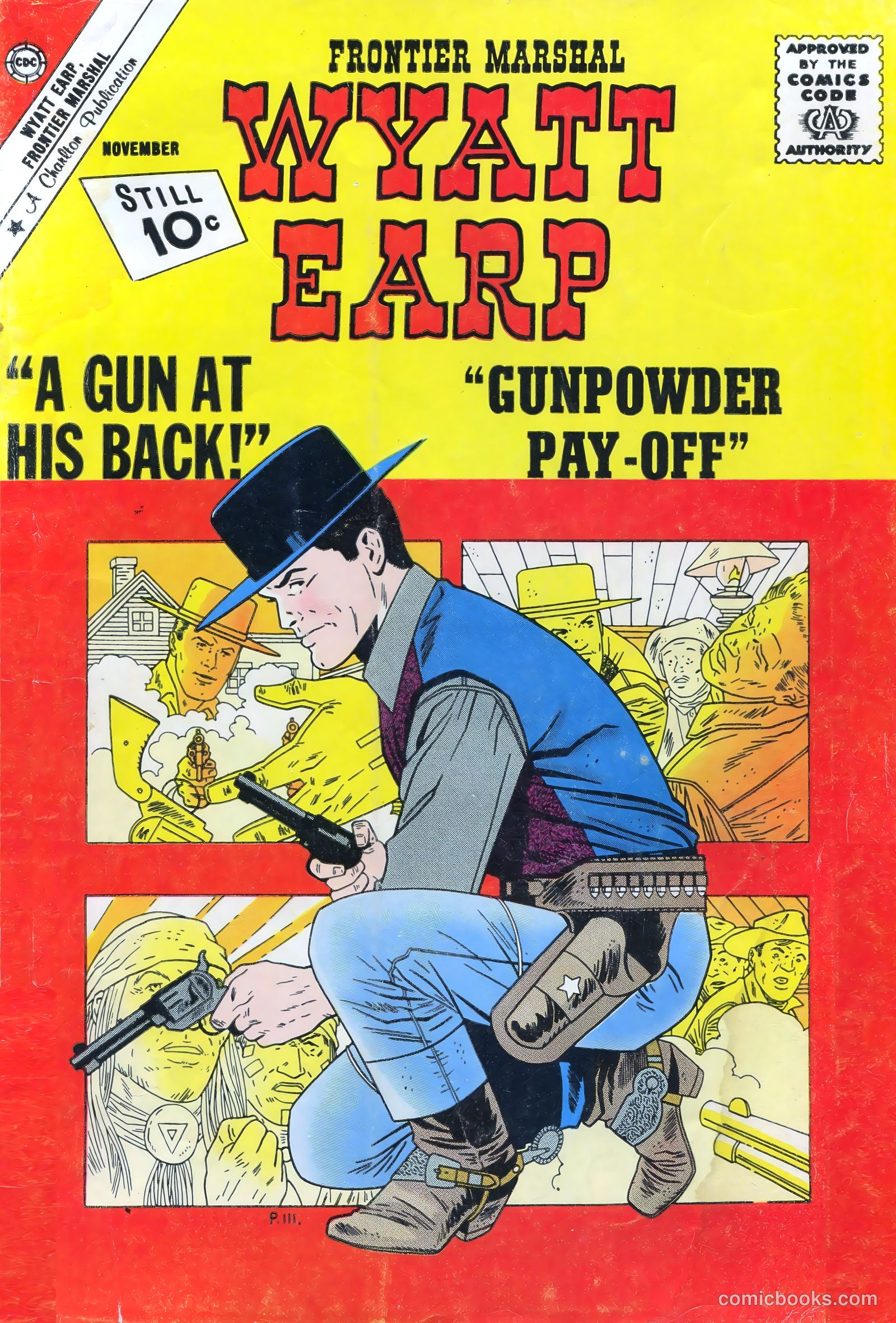 Wyatt Earp, Frontier Marshal #39 — page 1 of 36