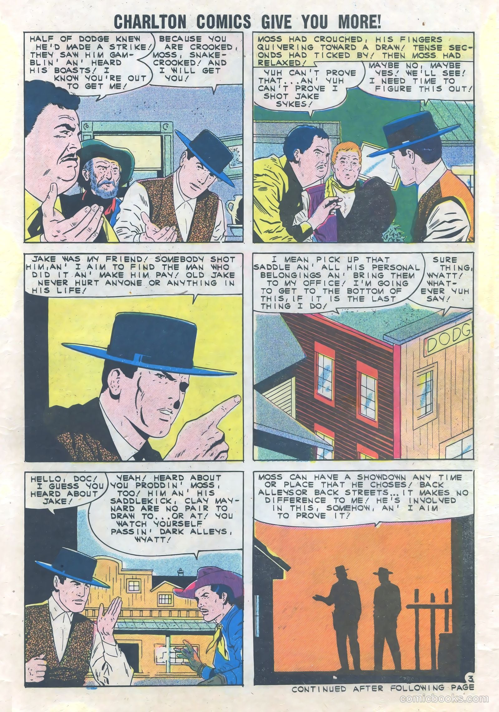 Wyatt Earp, Frontier Marshal #39 — page 5 of 36