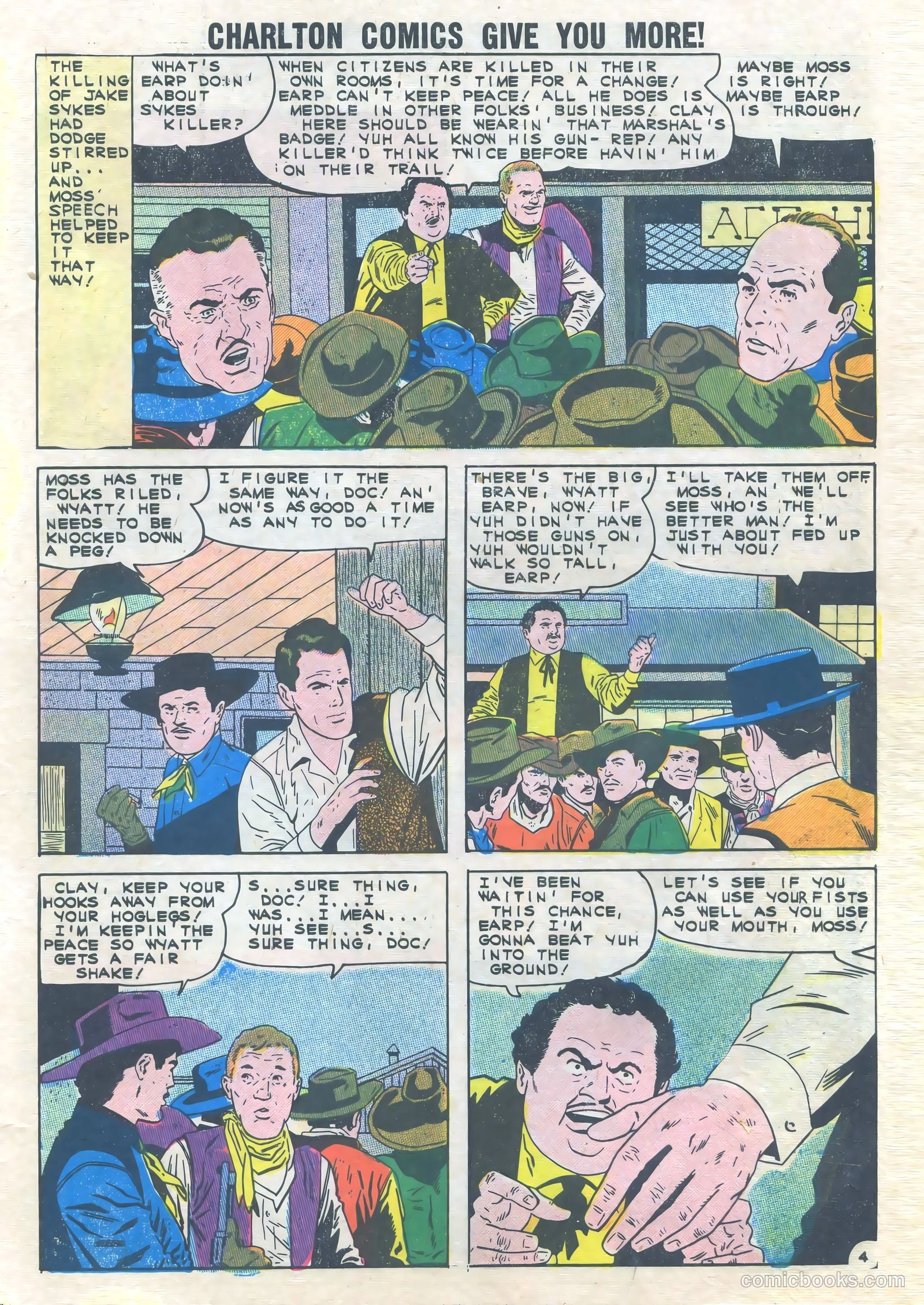 Wyatt Earp, Frontier Marshal #39 — page 7 of 36