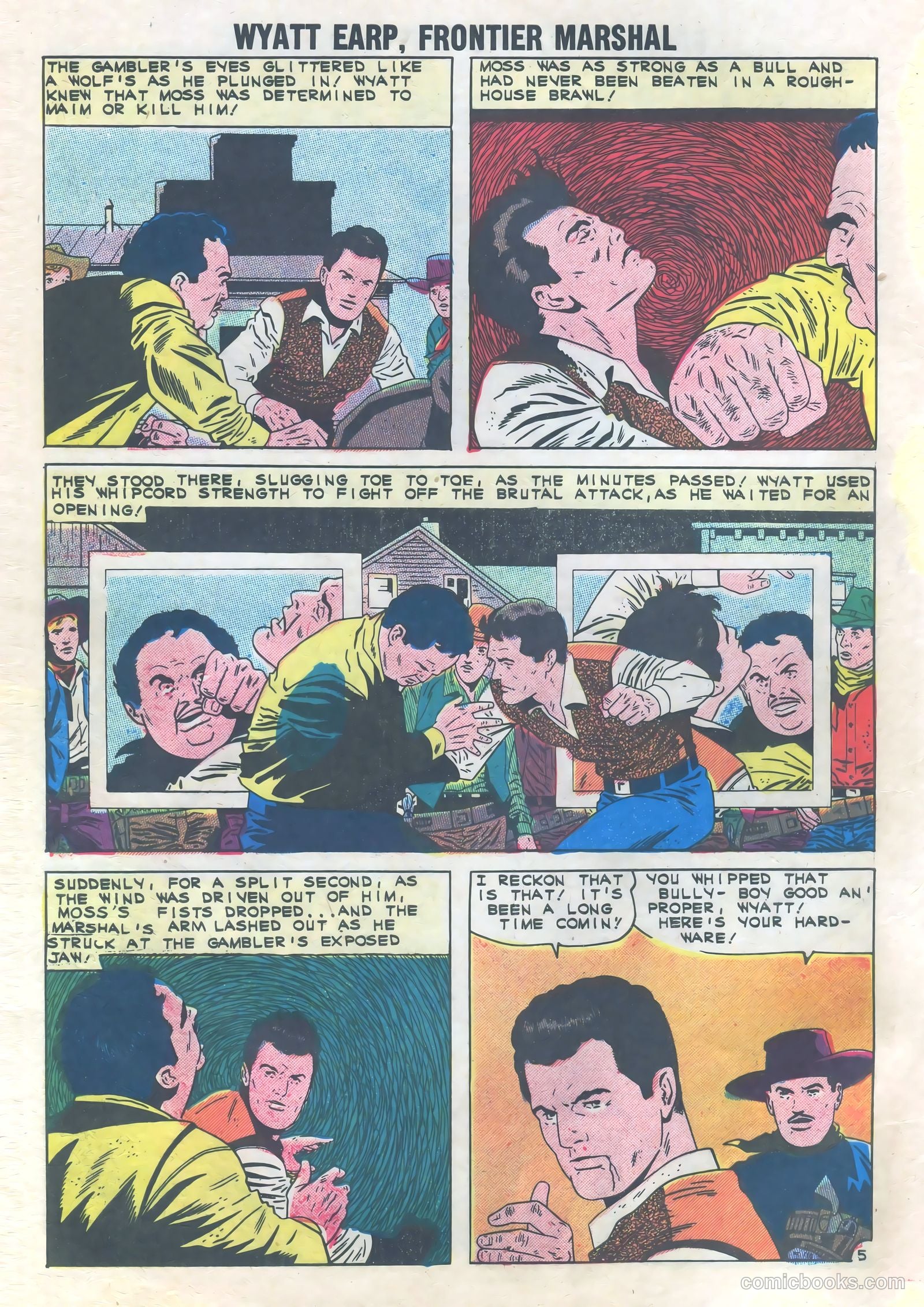 Wyatt Earp, Frontier Marshal #39 — page 8 of 36