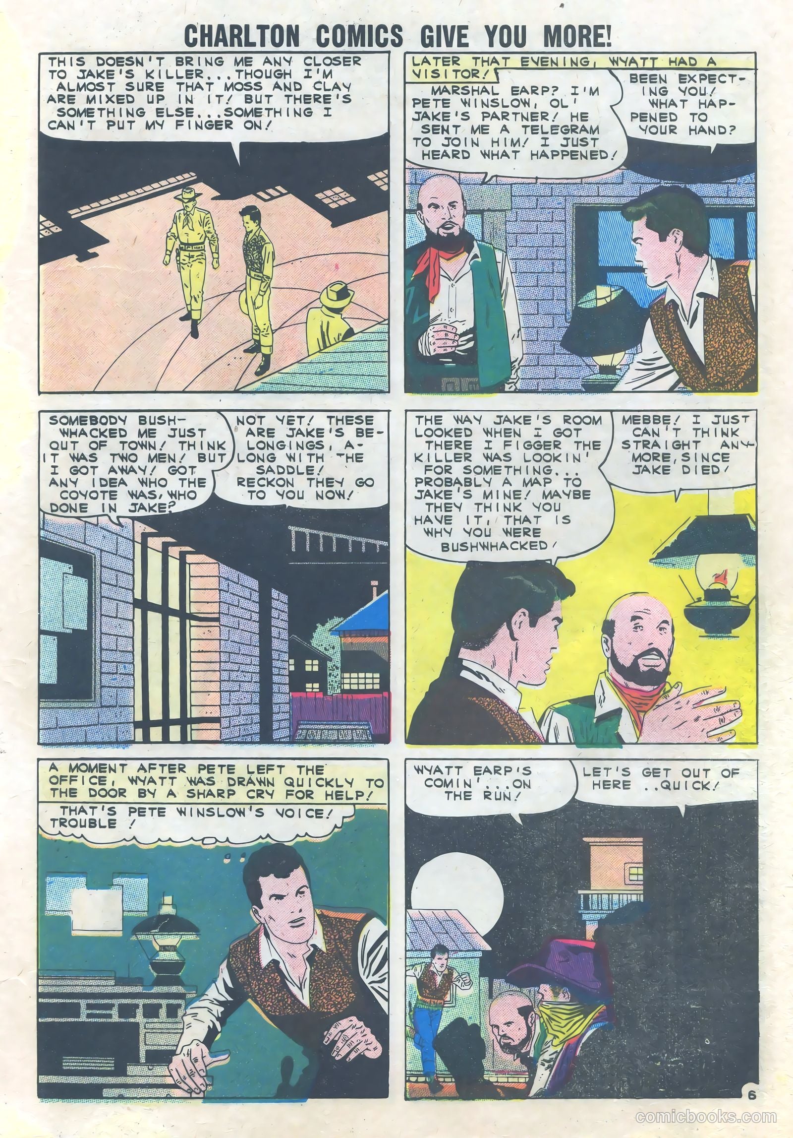 Wyatt Earp, Frontier Marshal #39 — page 9 of 36