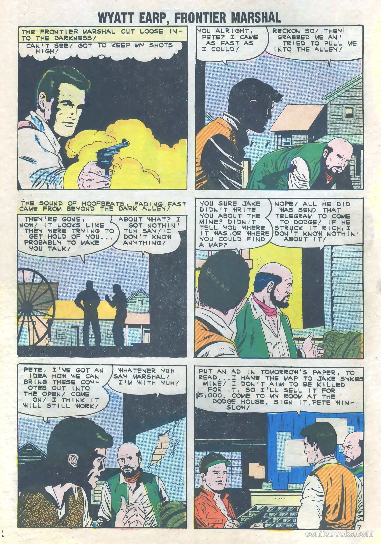 Wyatt Earp, Frontier Marshal #39 — page 10 of 36