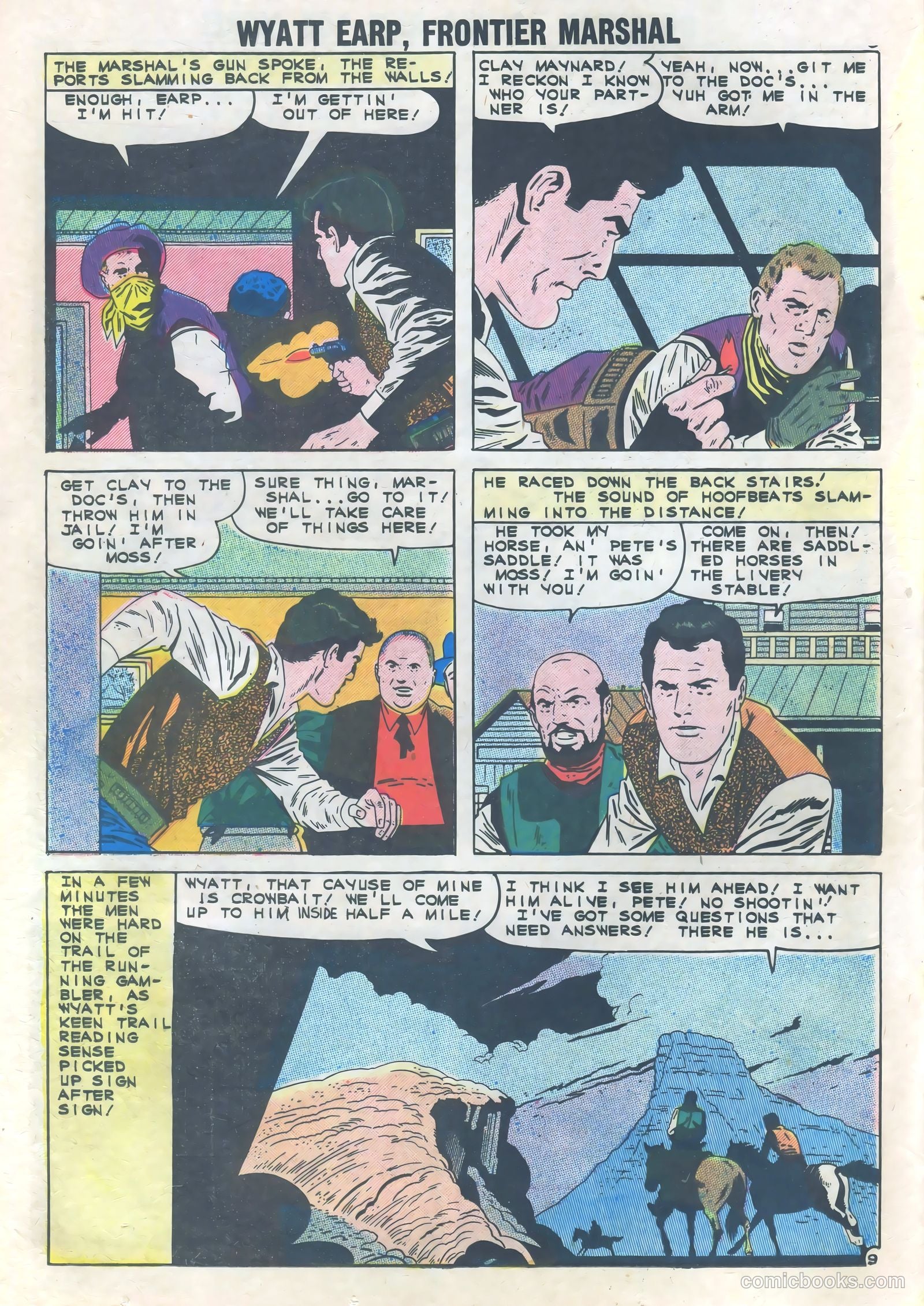 Wyatt Earp, Frontier Marshal #39 — page 12 of 36