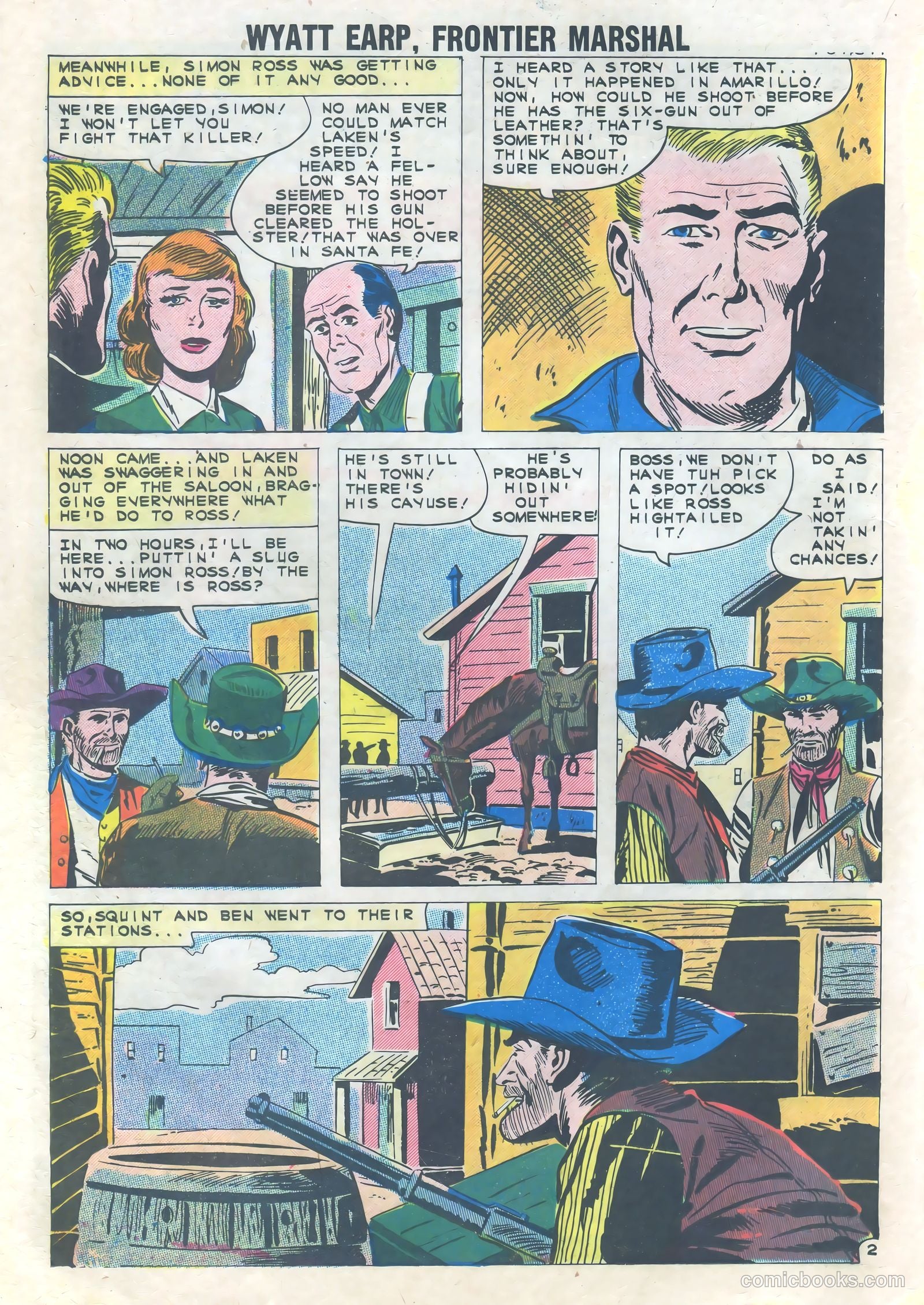 Wyatt Earp, Frontier Marshal #39 — page 16 of 36