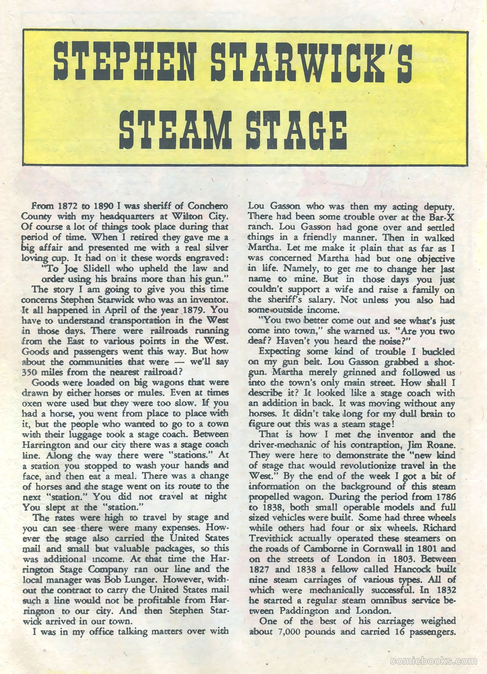 Wyatt Earp, Frontier Marshal #39 — page 20 of 36