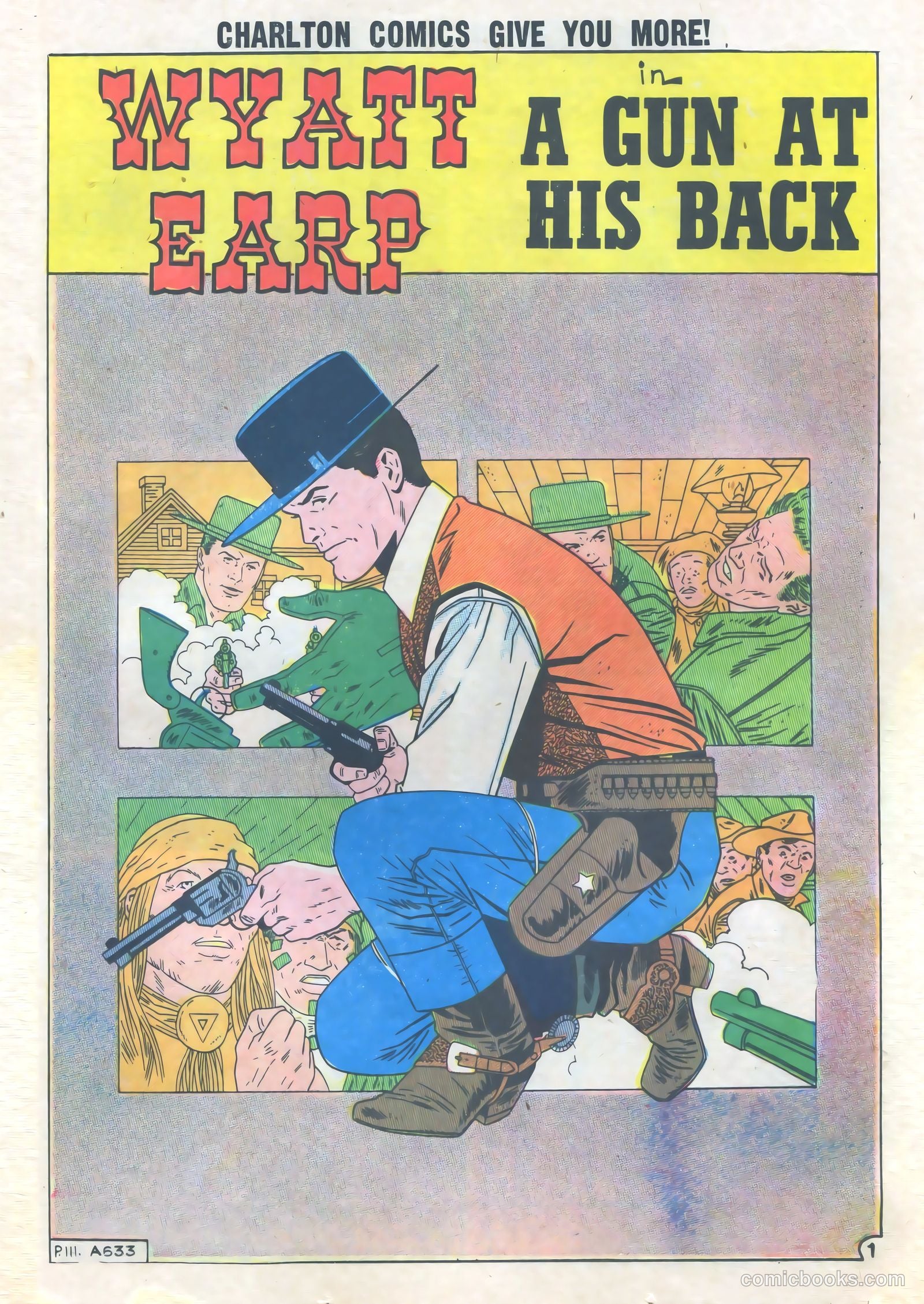 Wyatt Earp, Frontier Marshal #39 — page 23 of 36