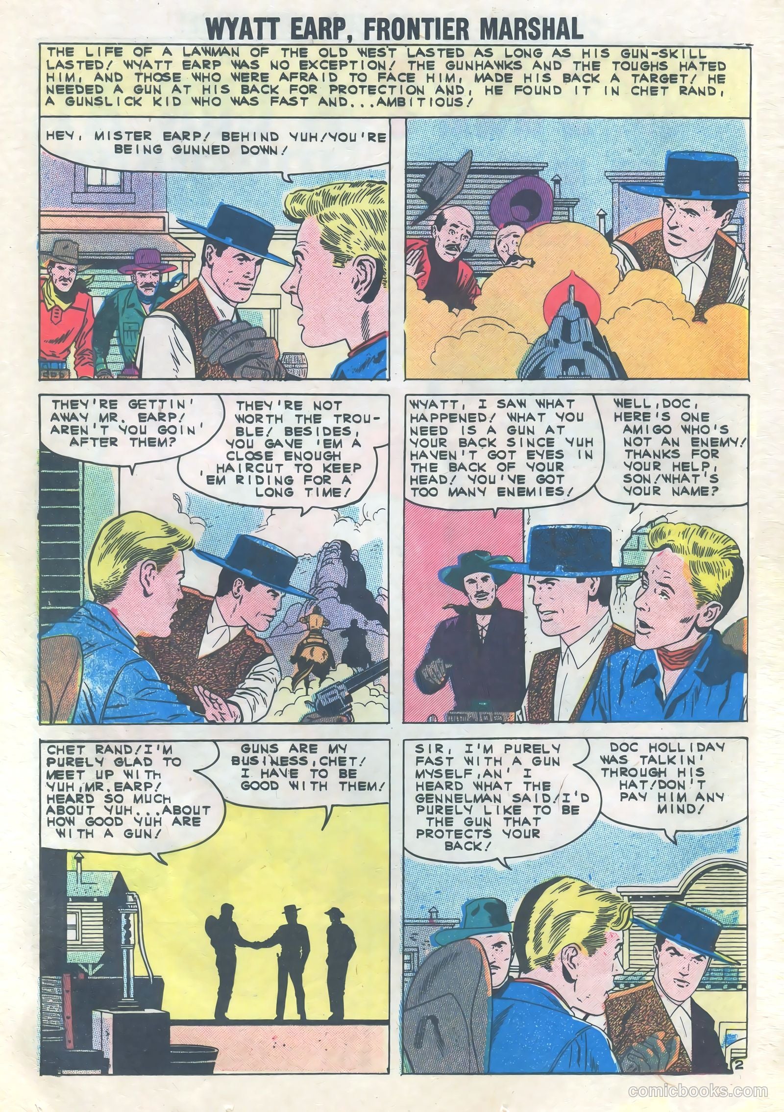 Wyatt Earp, Frontier Marshal #39 — page 24 of 36