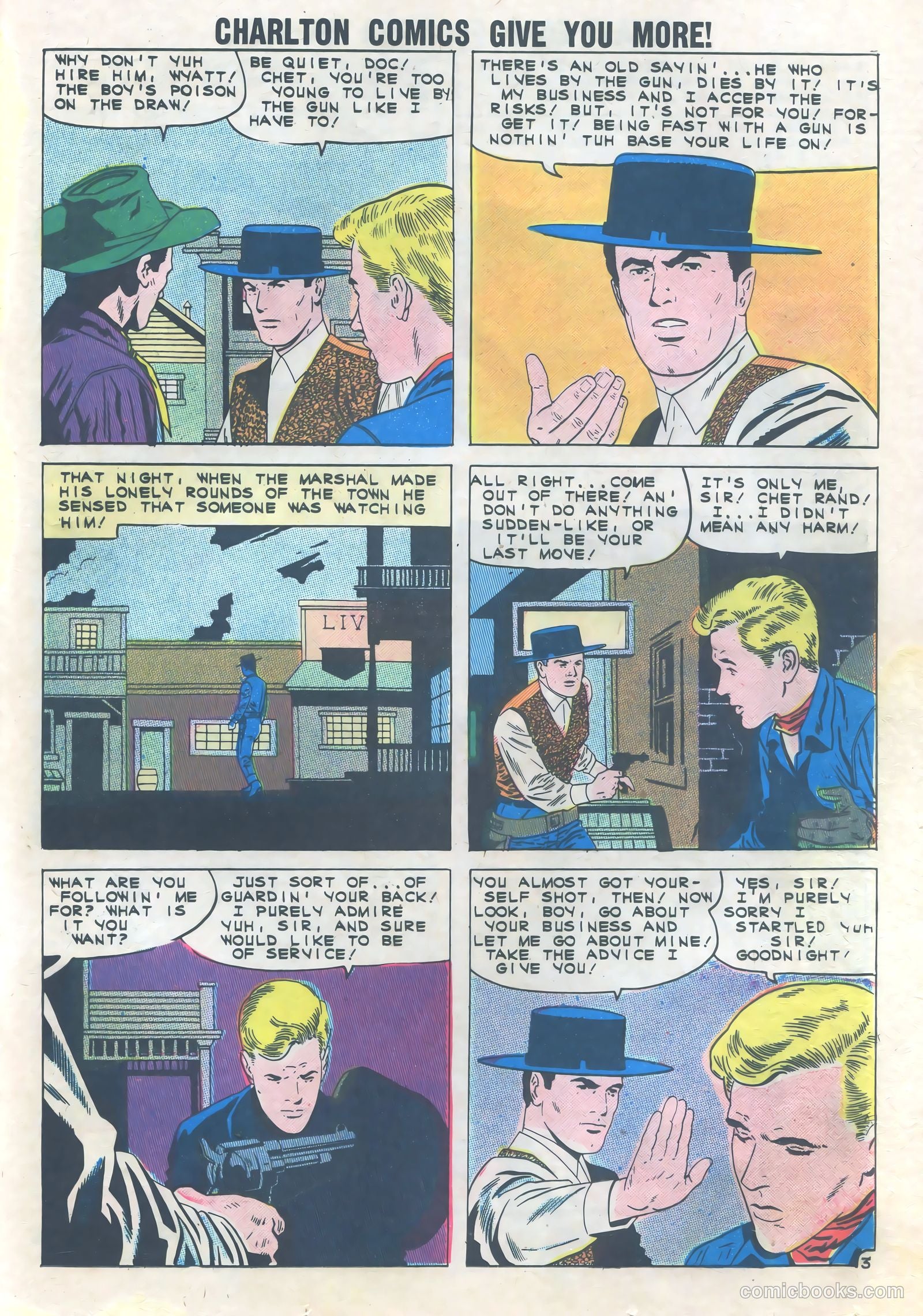 Wyatt Earp, Frontier Marshal #39 — page 25 of 36