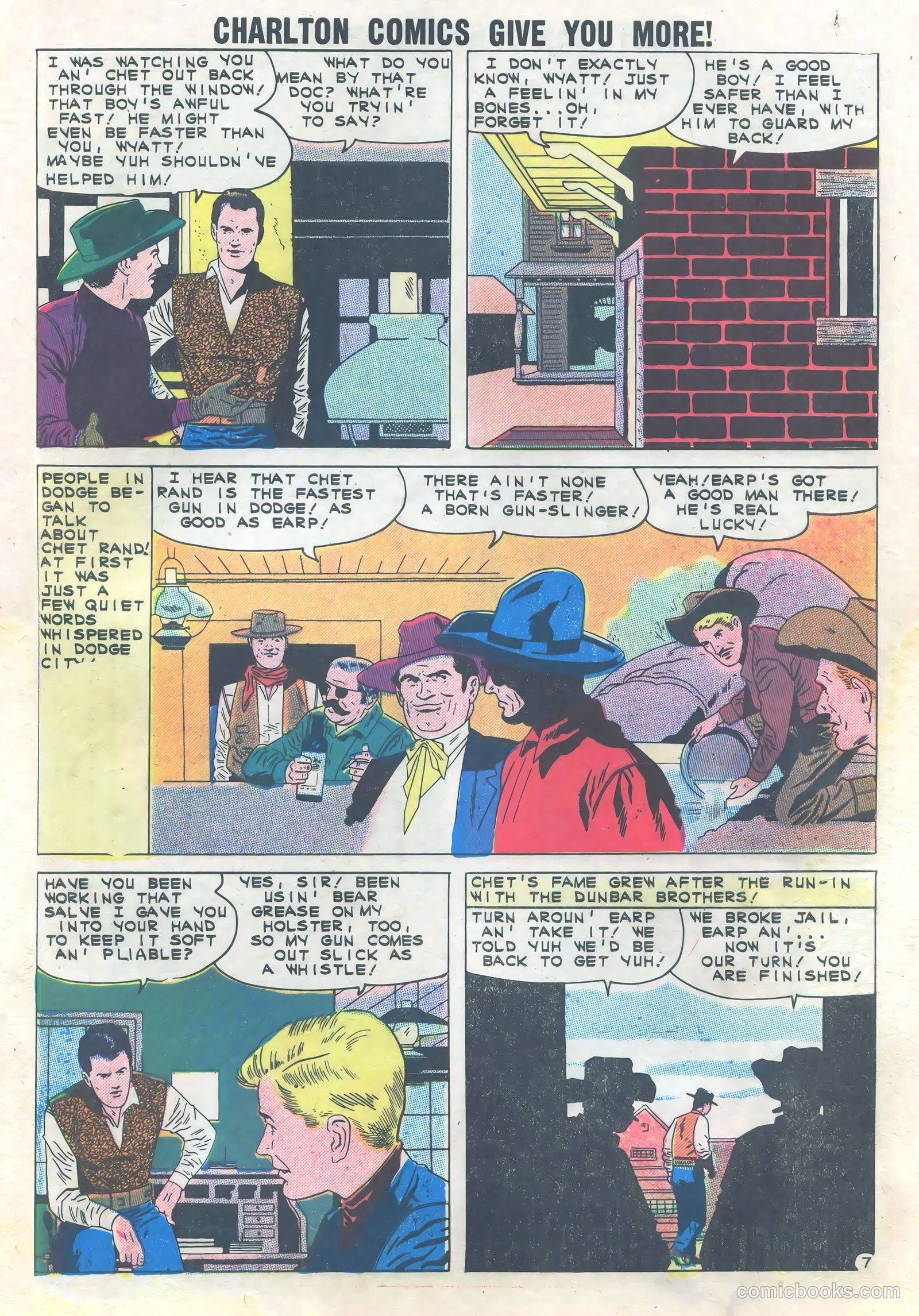 Wyatt Earp, Frontier Marshal #39 — page 29 of 36