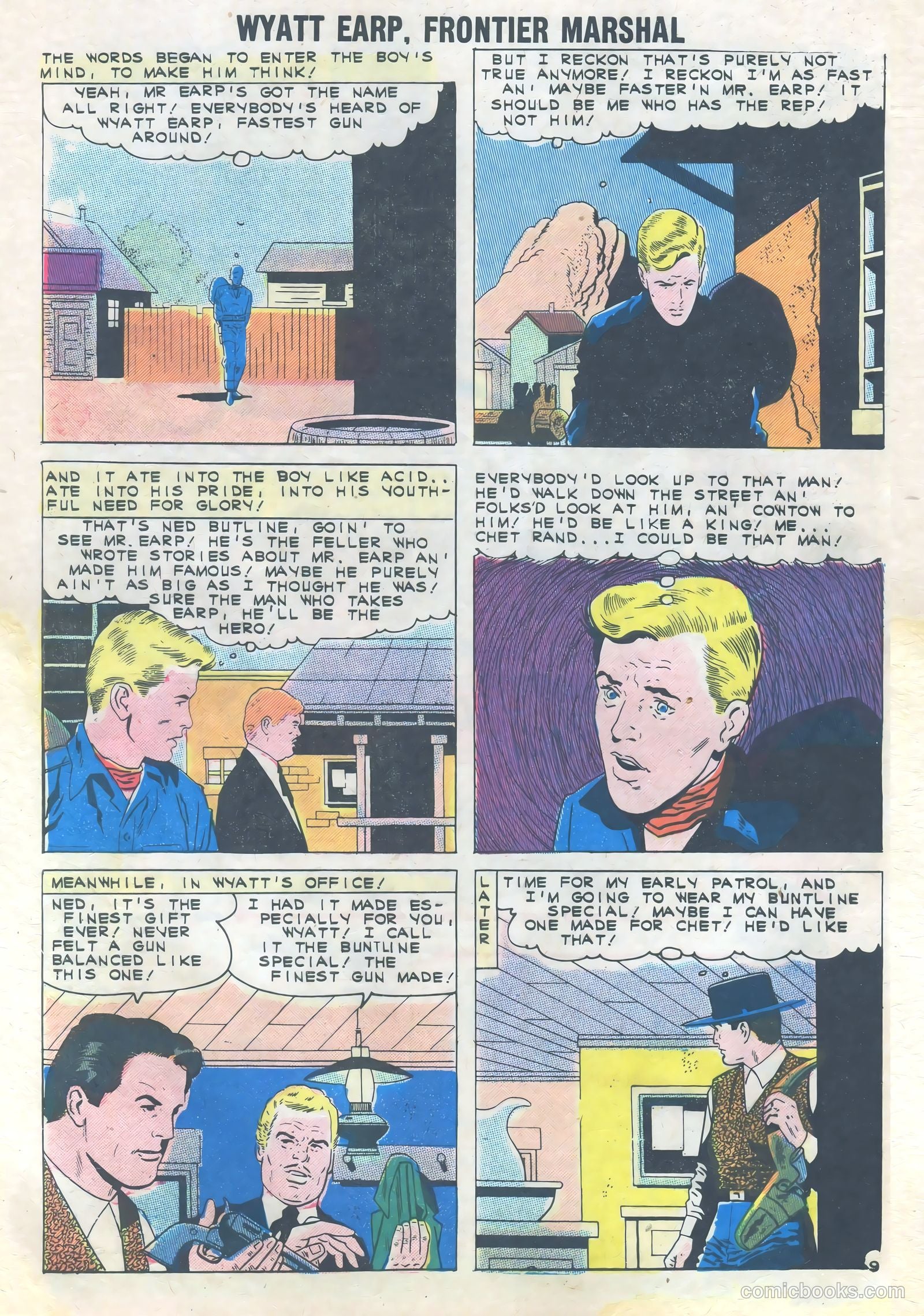 Wyatt Earp, Frontier Marshal #39 — page 32 of 36