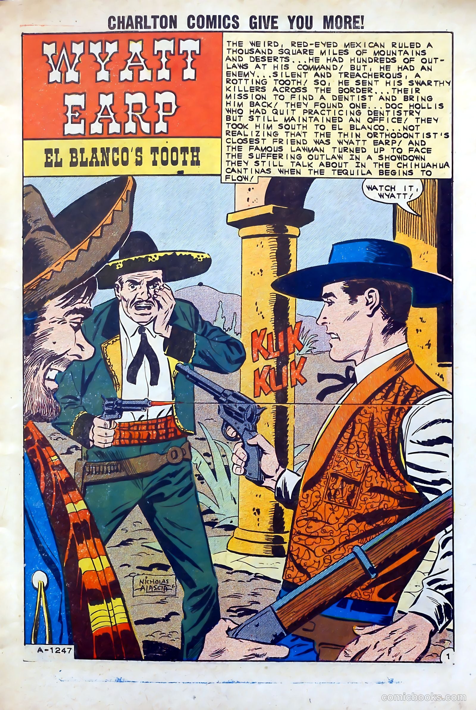 Wyatt Earp, Frontier Marshal #41 — page 3 of 36