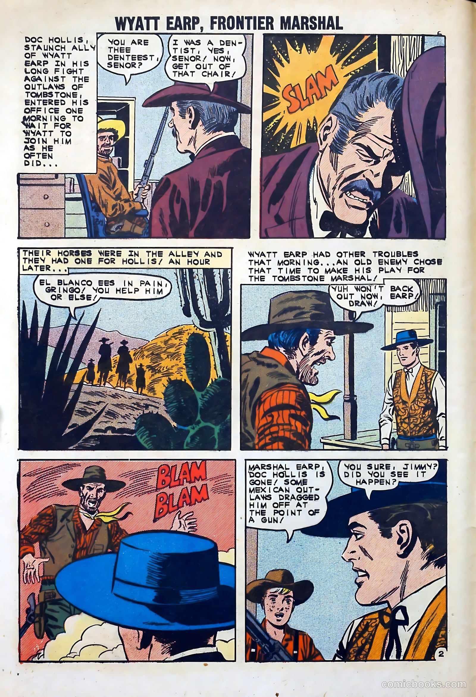 Wyatt Earp, Frontier Marshal #41 — page 4 of 36